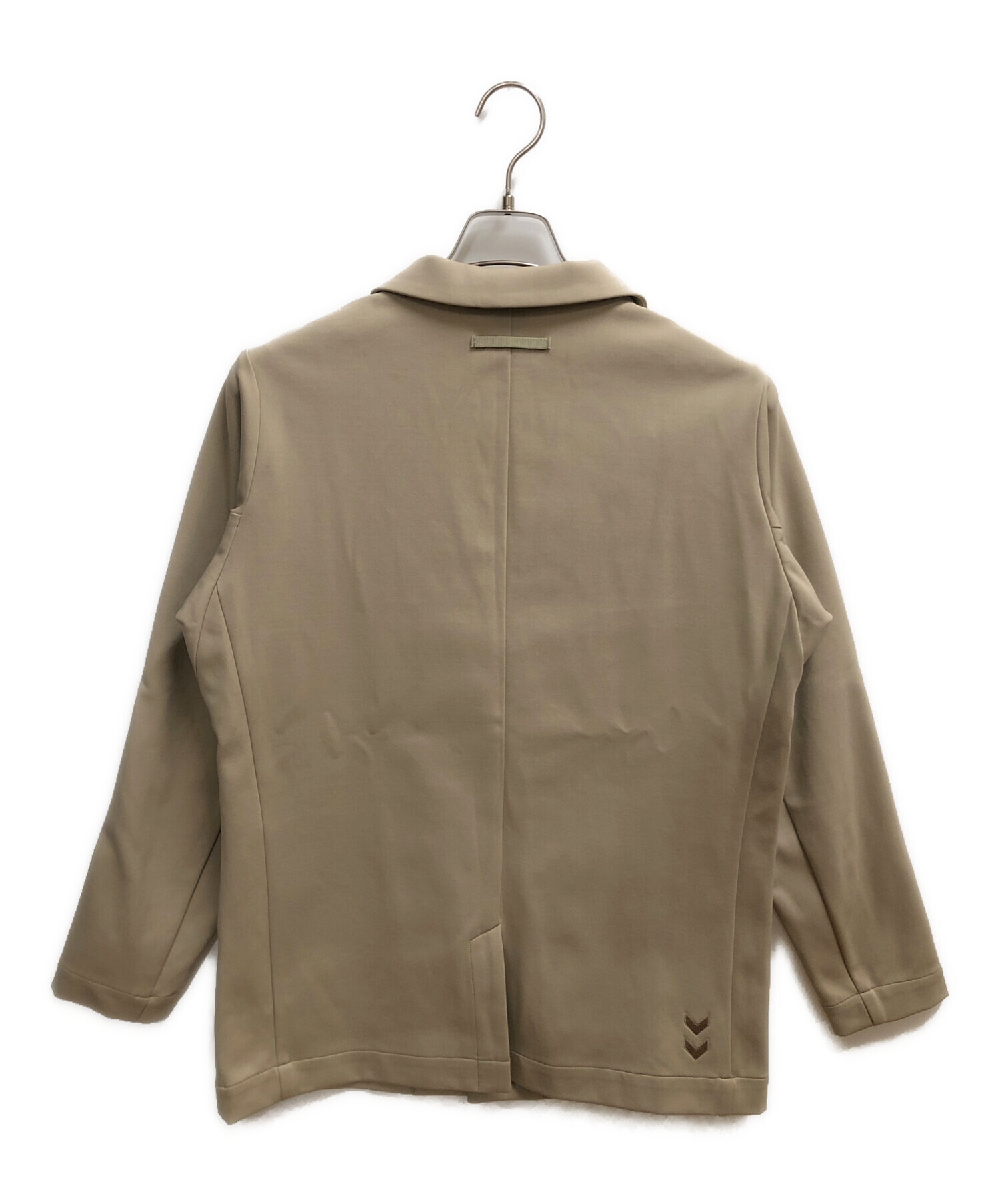 中古・古着通販】hummel (ヒュンメル) テーラードジャケット ベージュ 
