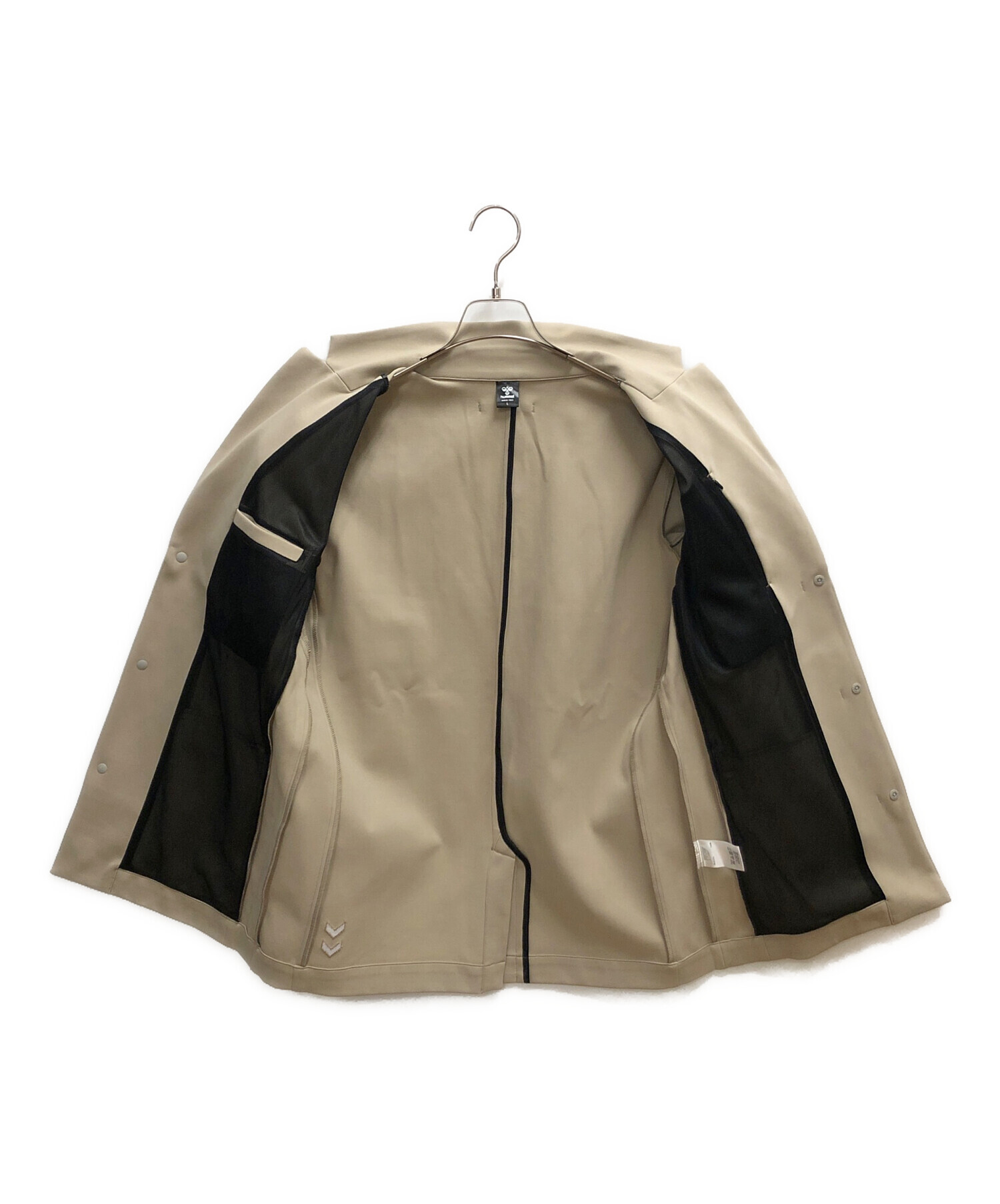 中古・古着通販】hummel (ヒュンメル) テーラードジャケット ベージュ