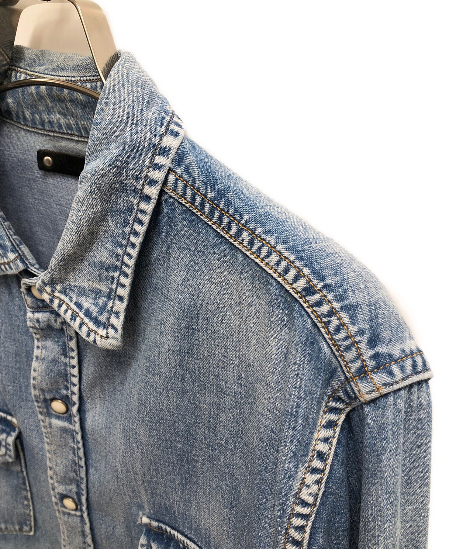 中古・古着通販】MINEDENIM (マインデニム) デニムシャツ インディゴ