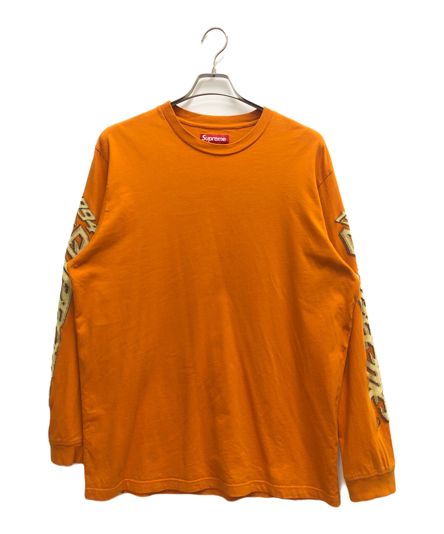 中古・古着通販】SUPREME (シュプリーム) 長袖カットソー オレンジ 