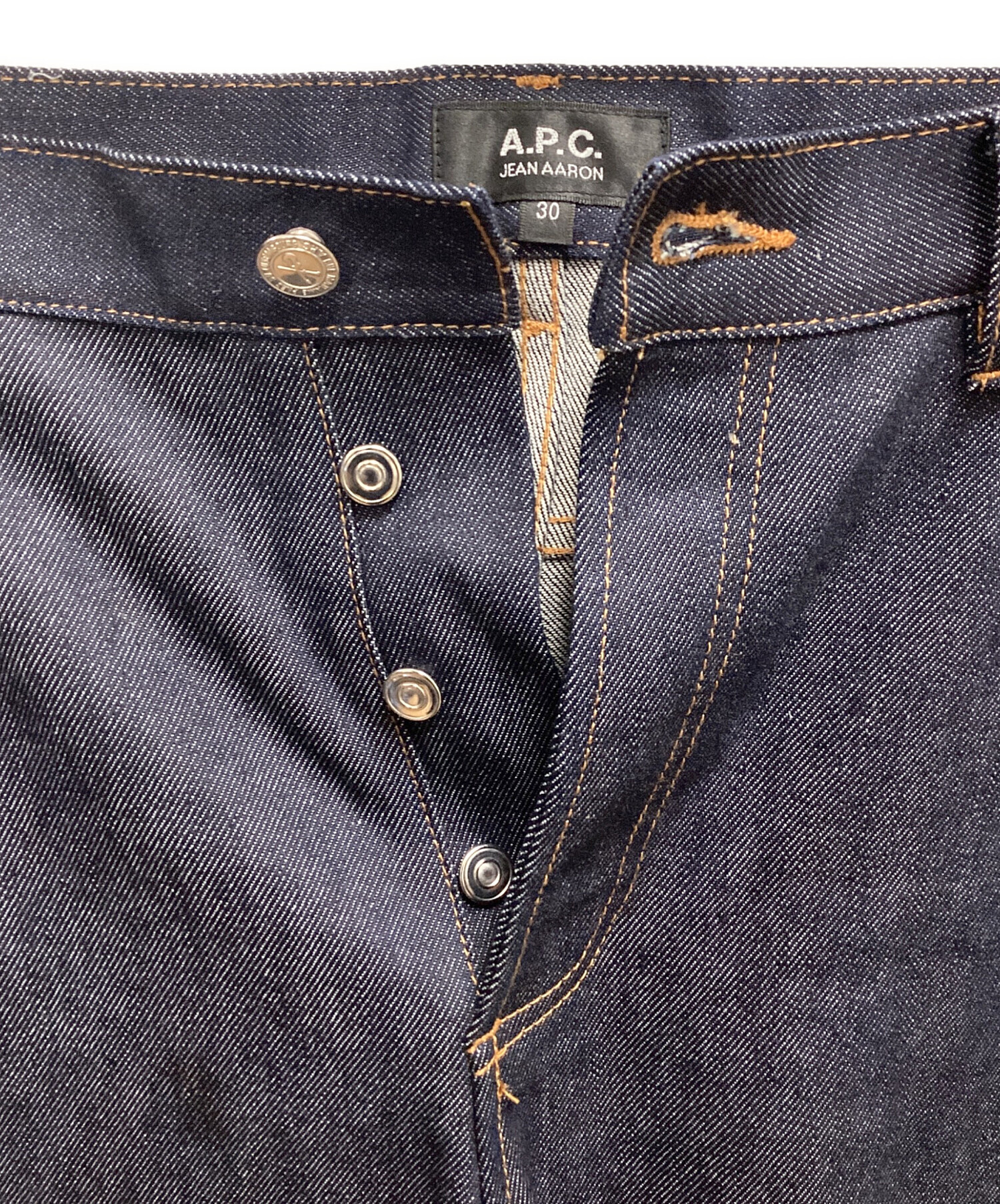 apc アーペーセー aaron 30インディゴ