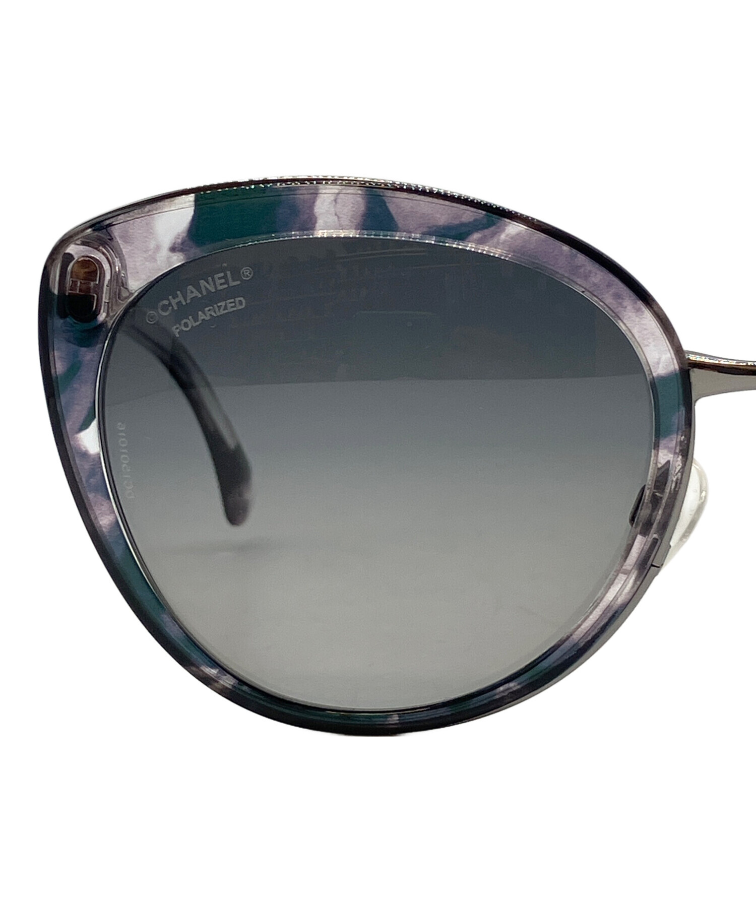 中古・古着通販】CHANEL (シャネル) サングラス グレー サイズ:56□21