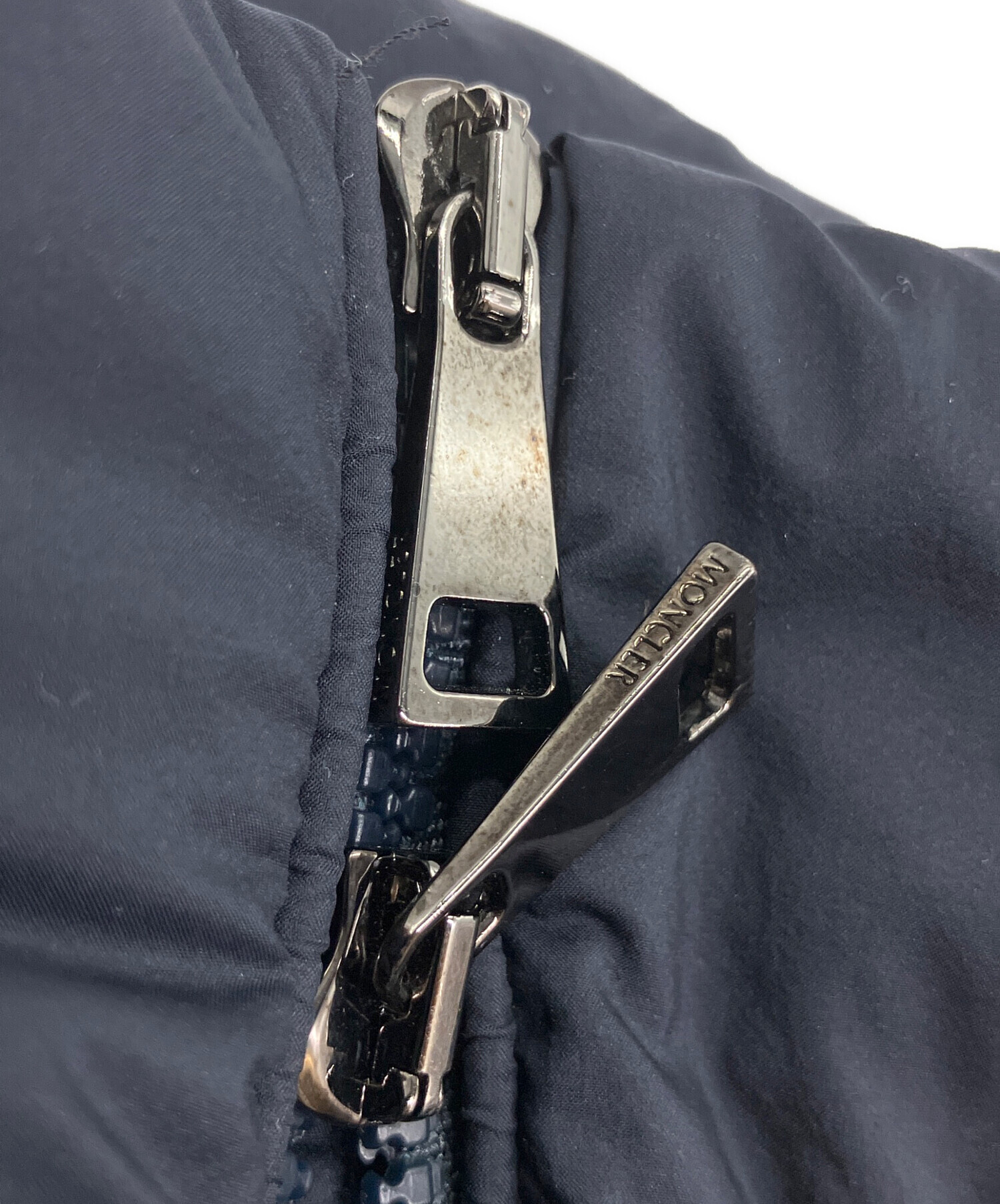 中古・古着通販】MONCLER (モンクレール) GIE ダウンコート ネイビー 