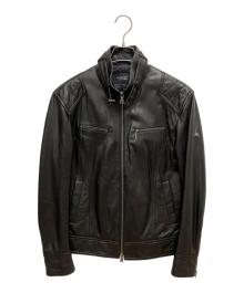 BURBERRY BLACK LABEL ブラックレザー M BURBERRY BLACK LABEL】【アウター】バーバリーブラックレーベル