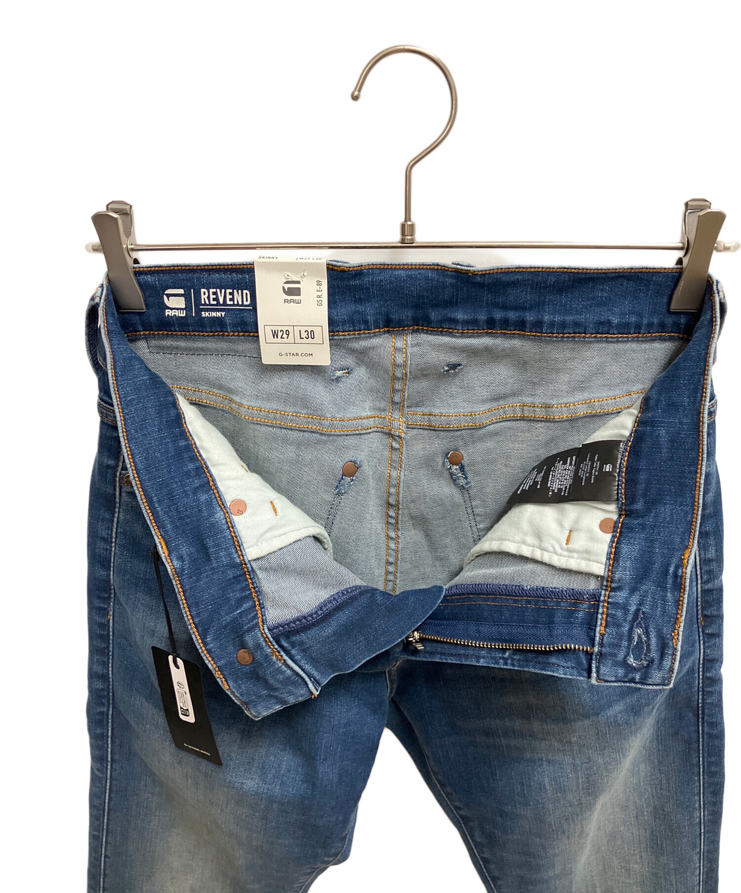 G-STAR RAW REVEND W28L32 未使用品 中古・古着通販】G-STAR RAW (ジースターロゥ) Revend Skinny Jeans