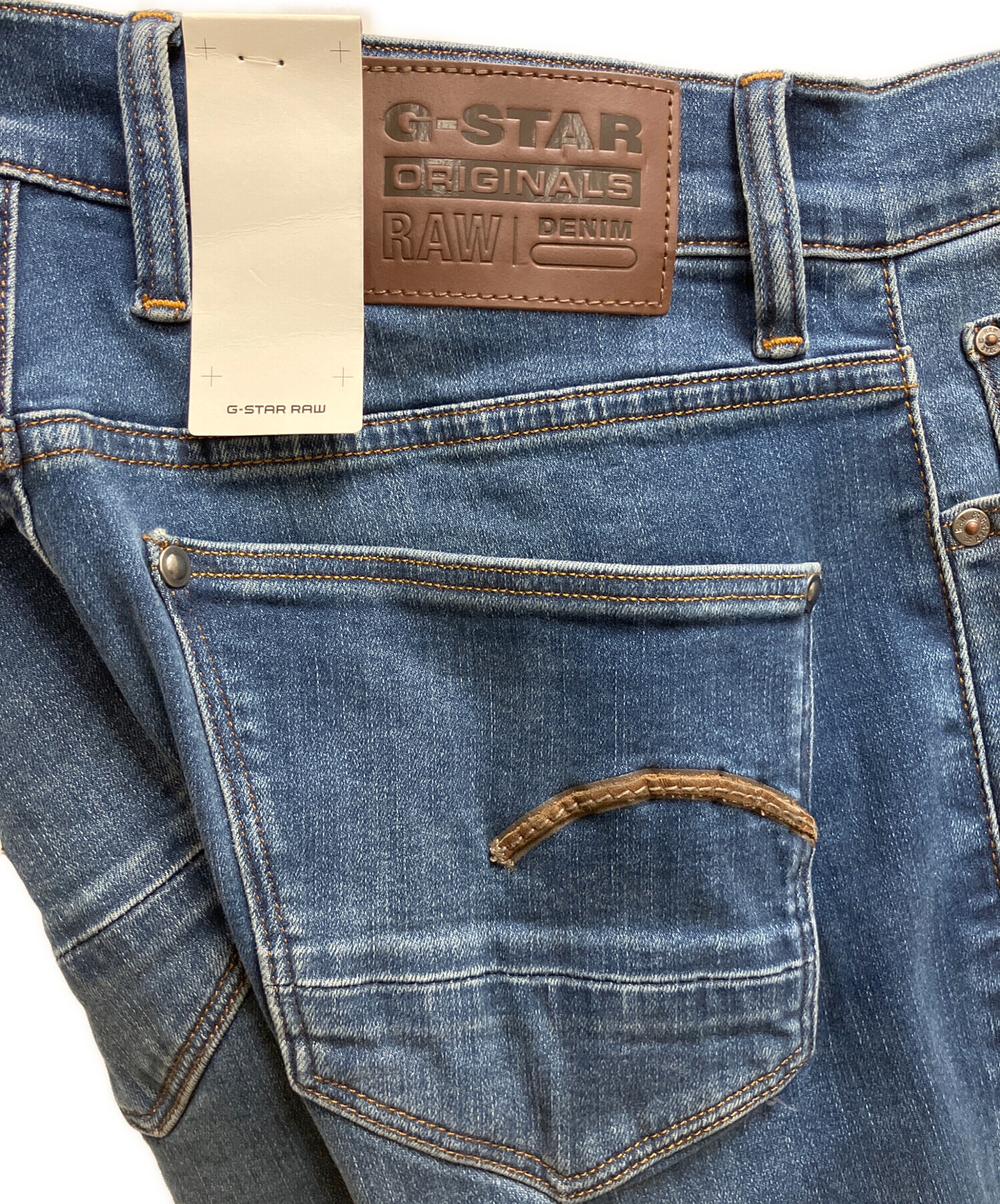 中古・古着通販】G-STAR RAW (ジースターロゥ) Revend Skinny Jeans