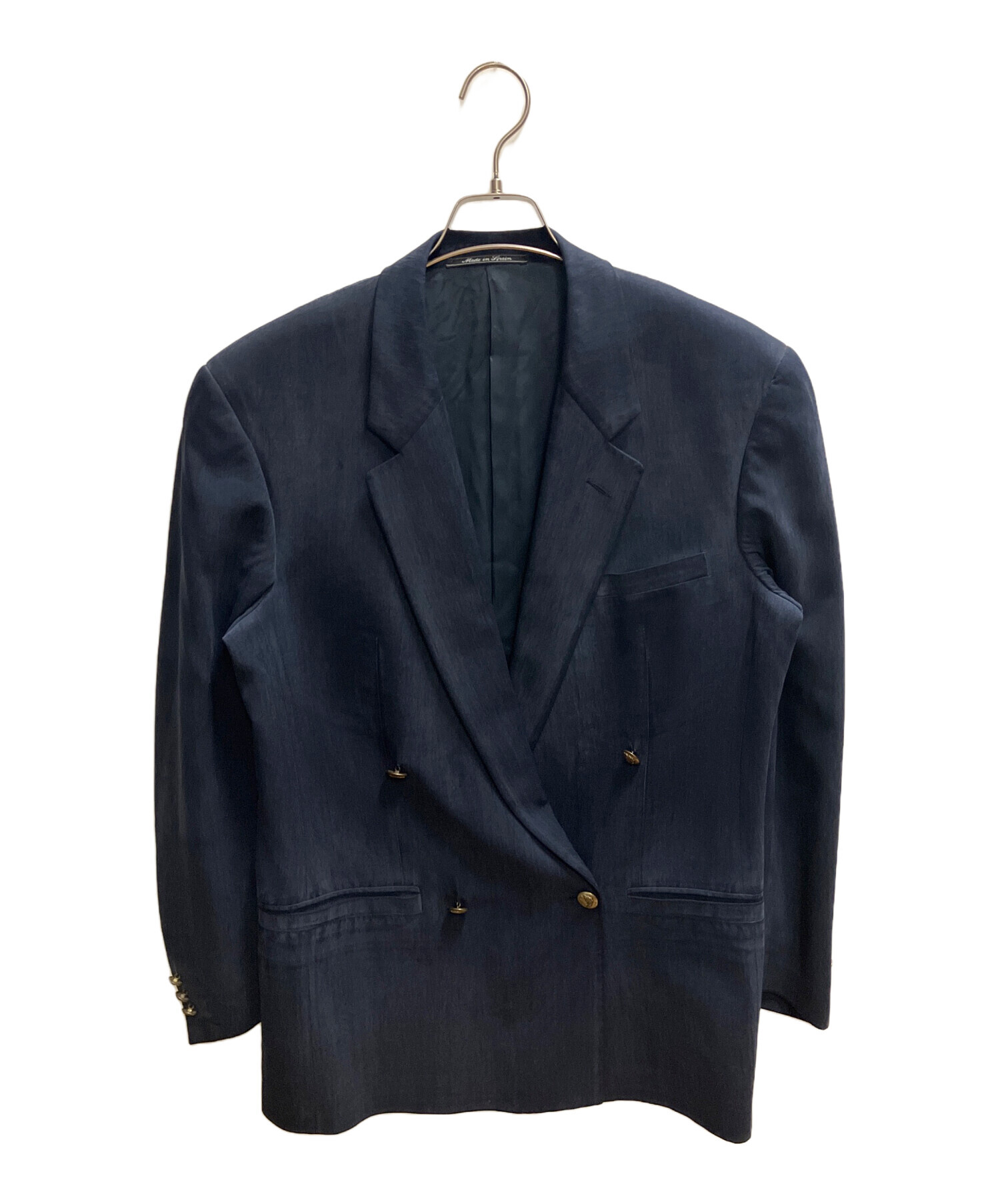 中古・古着通販】Istante (イスタンテ) ダブルジャケット ネイビー 