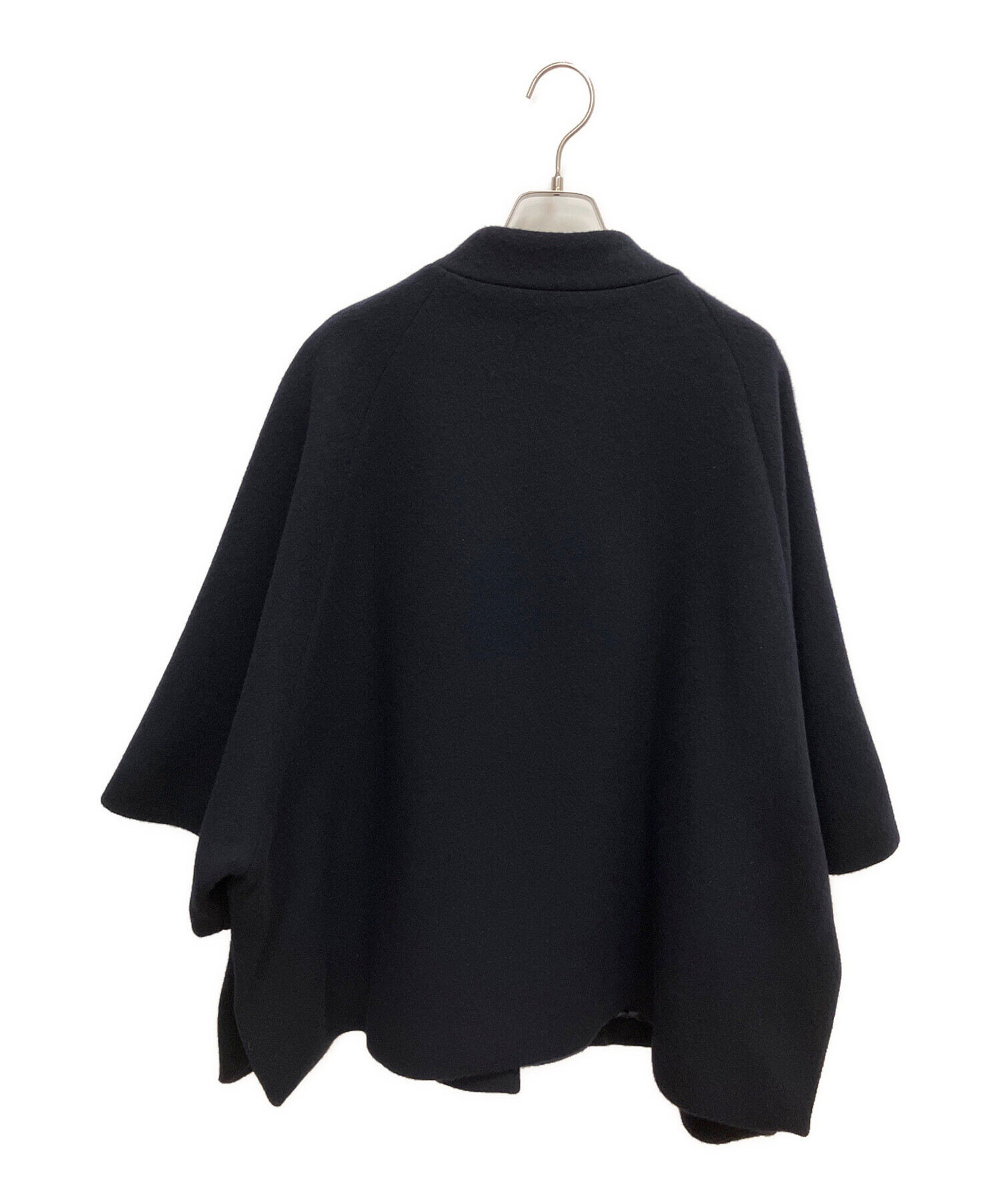 中古・古着通販】utilite (ユティリテ) 片面ビーバー ポンチョ コート