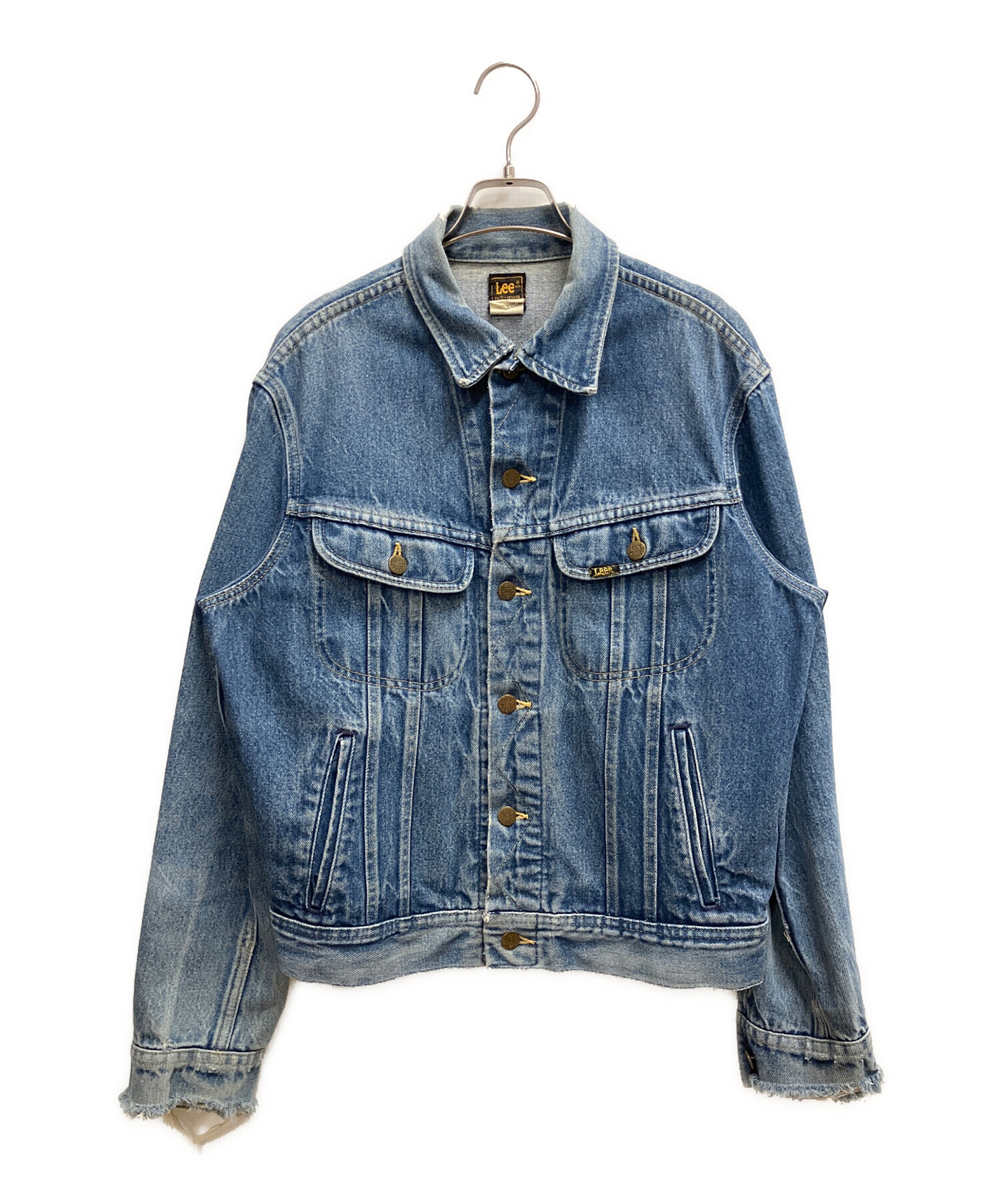 中古・古着通販】LEE (リー) デニムジャケット ブルー サイズ:SIZE 42