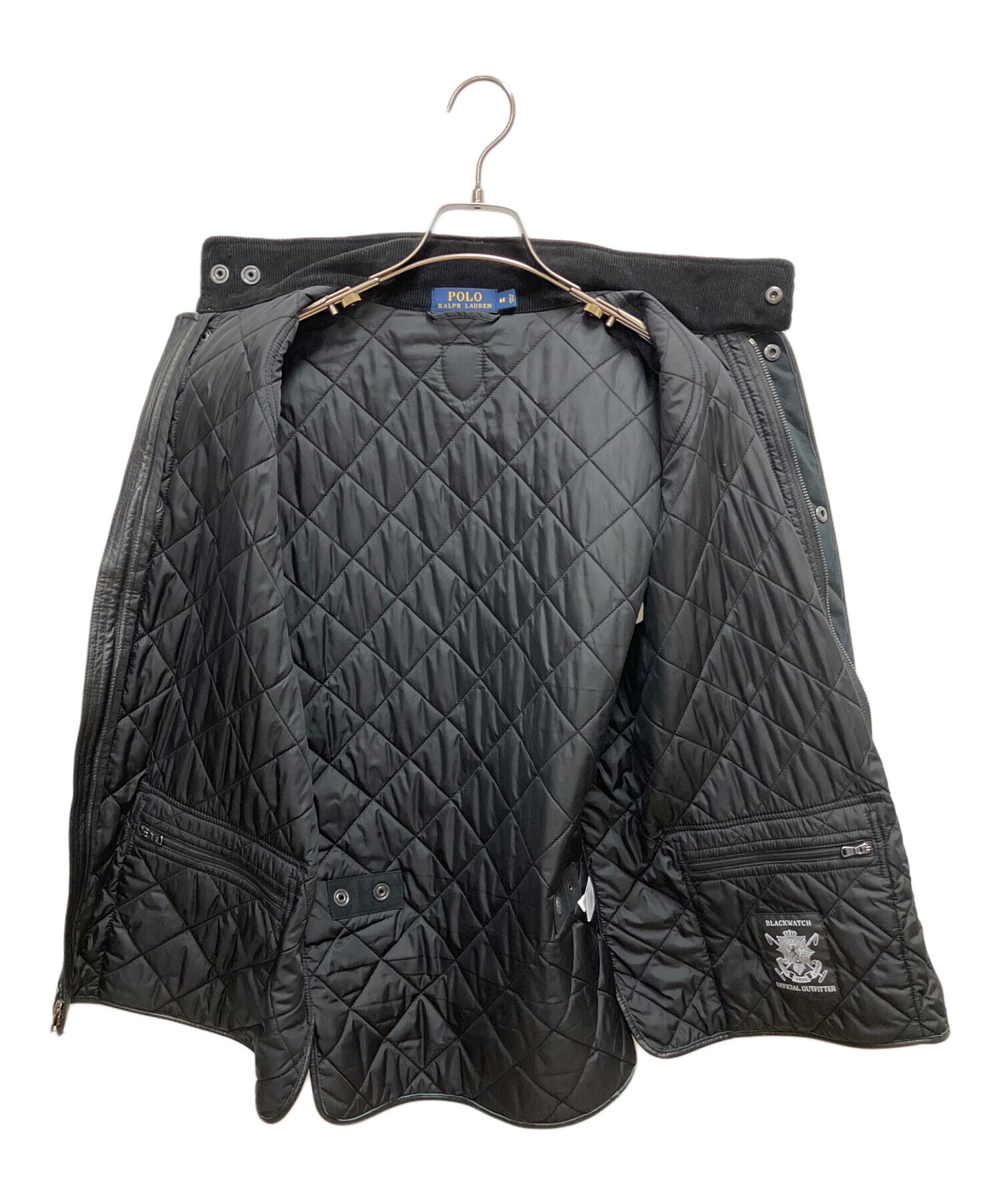 【新品未使用】Polo Ralph Lauren 黒 M キルティングベスト 中古・古着通販】POLO RALPH LAUREN (ポロ・ラルフローレン
