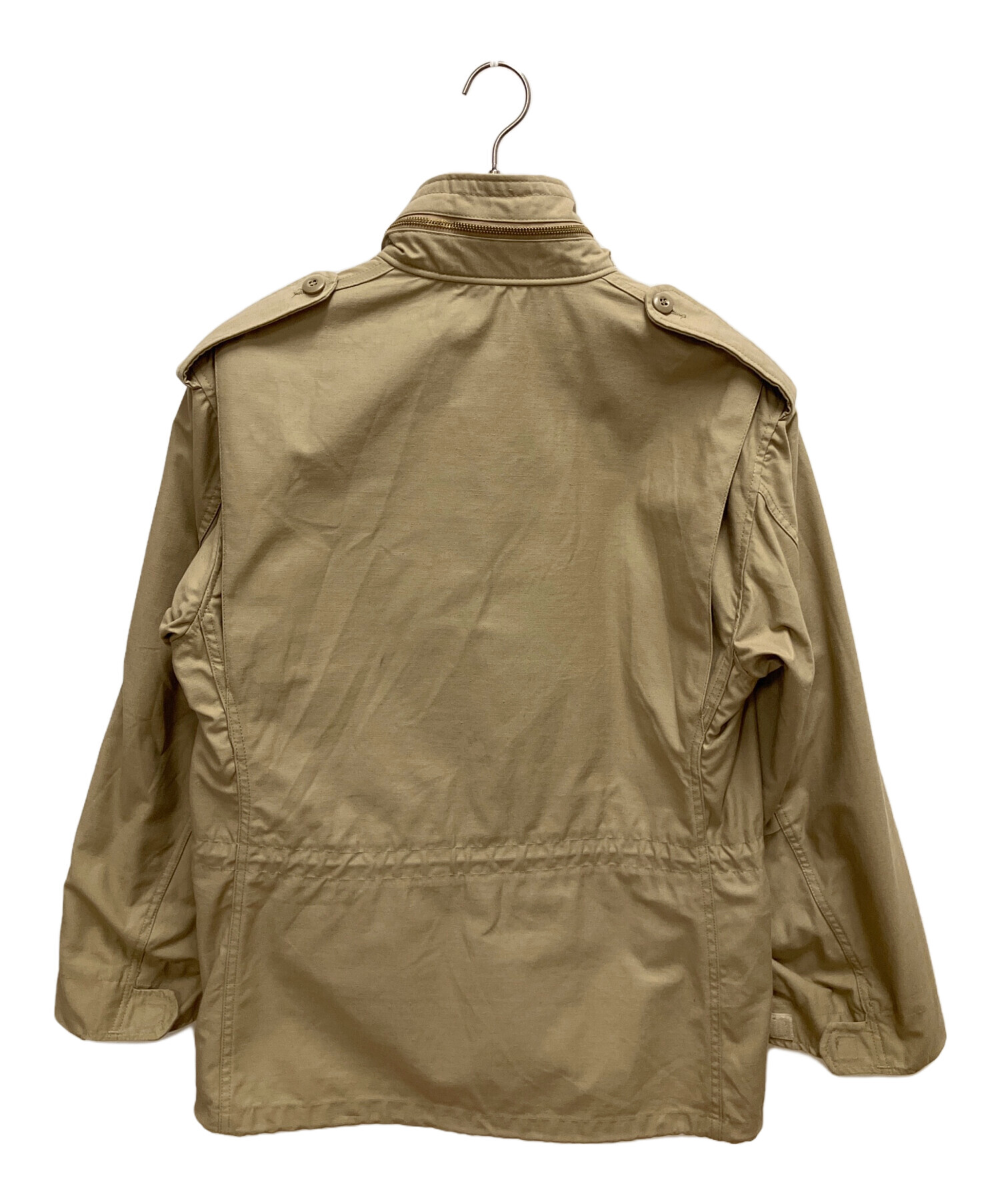 旧タグ アルファインダストリーズ M-65 フィールドジャケット ベージュ L 中古・古着通販】ALPHA INDUSTRIES (アルファインダストリーズ