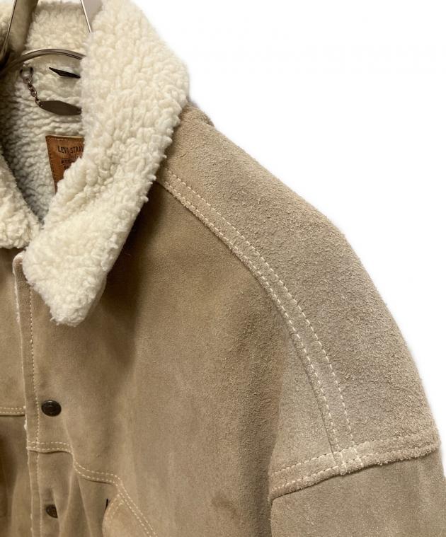 中古・古着通販】LEVI'S (リーバイス) ボアジャケット ベージュ サイズ