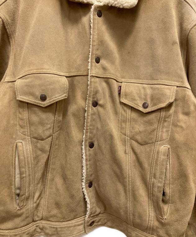中古・古着通販】LEVI'S (リーバイス) ボアジャケット ベージュ サイズ