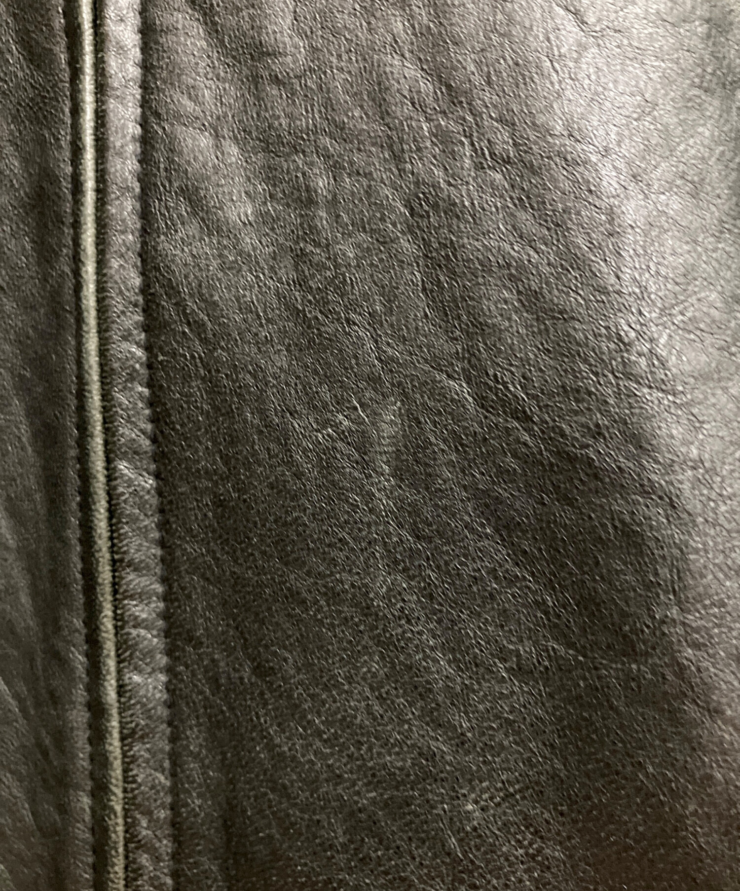 中古・古着通販】VICTIM (ヴィクティム) レザーノーカラーライダース