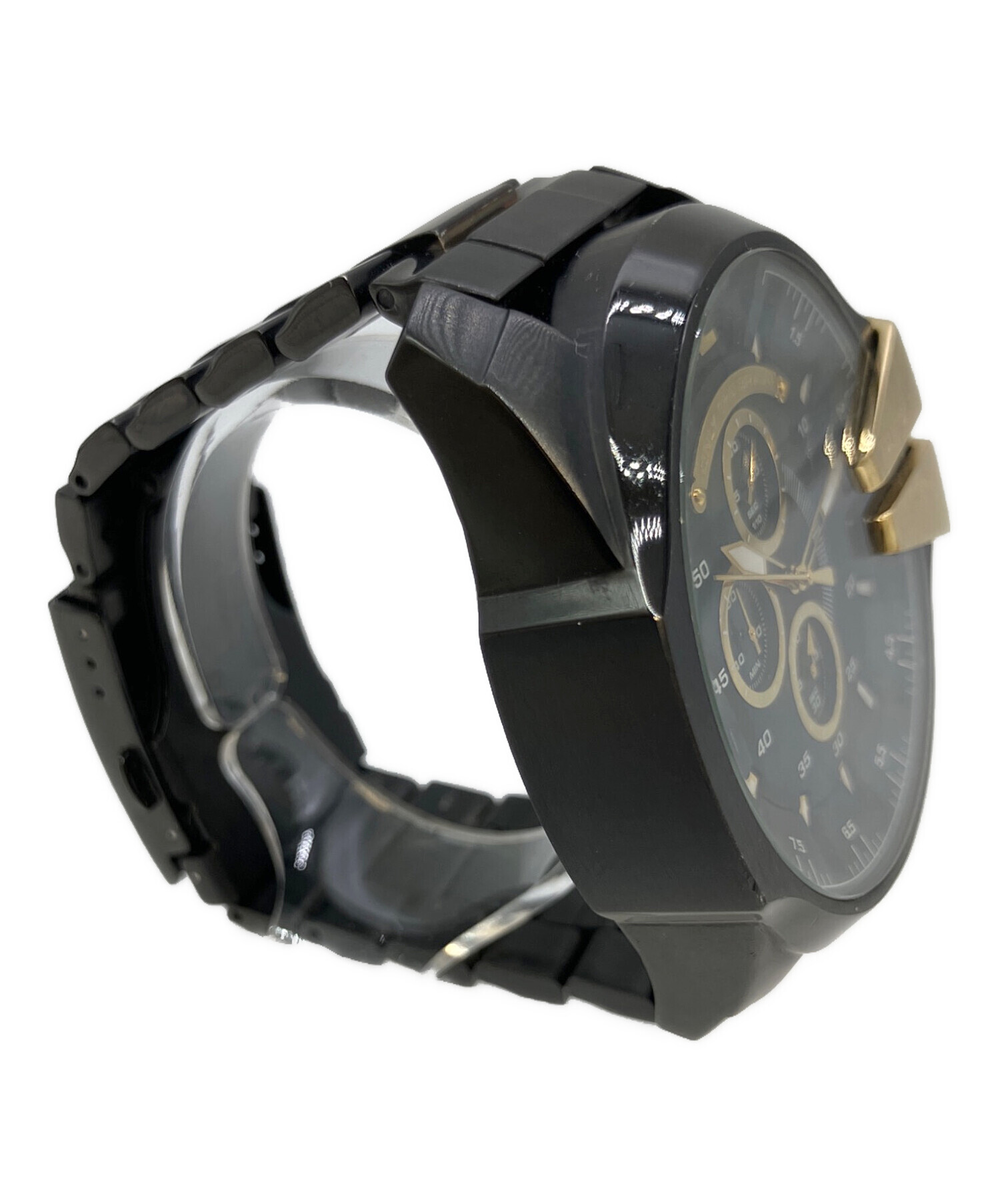 中古・古着通販】DIESEL (ディーゼル) クロノグラフ ブラック