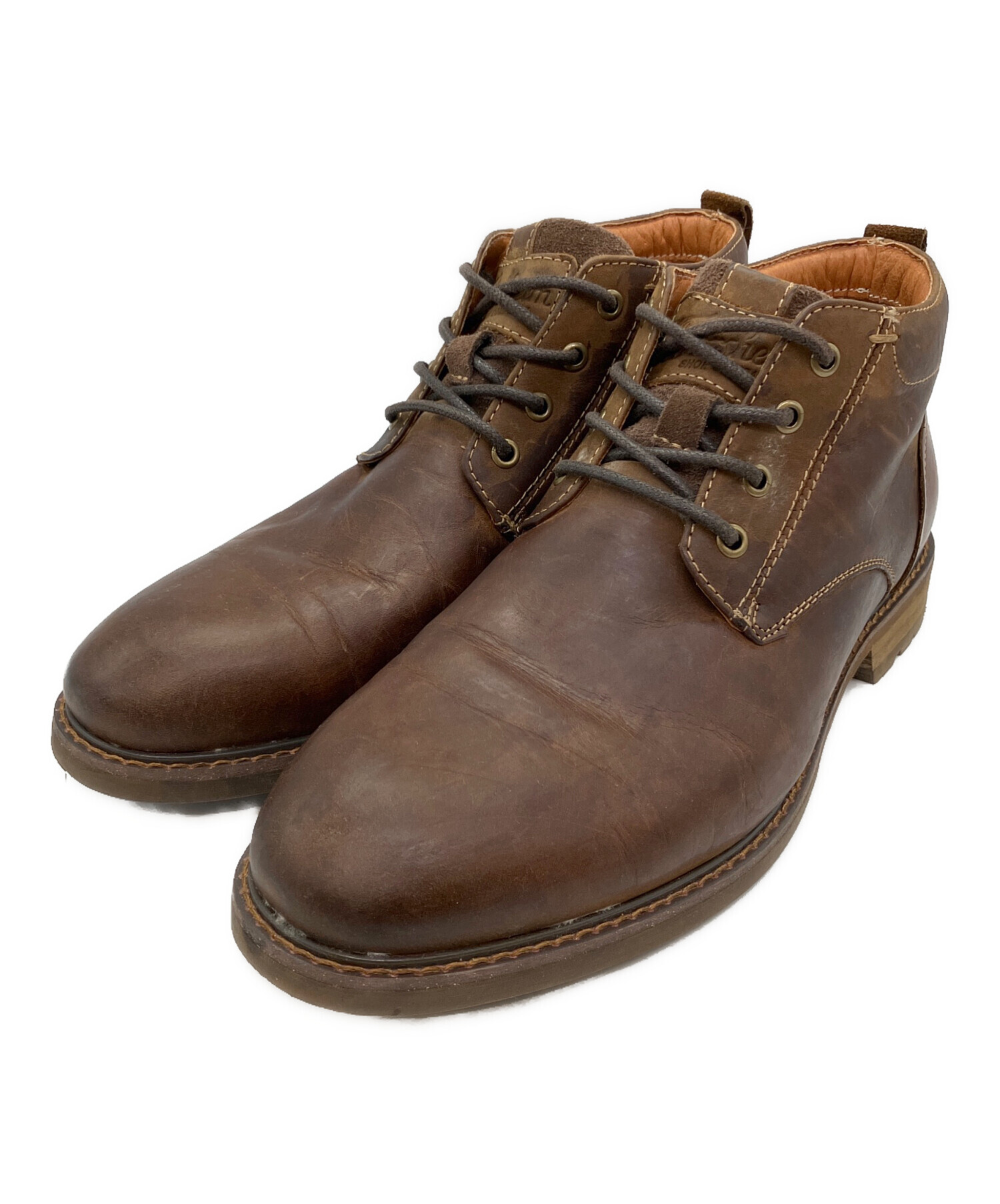 中古・古着通販】Florsheim (フローシャイム) レザーブーツ ブラウン