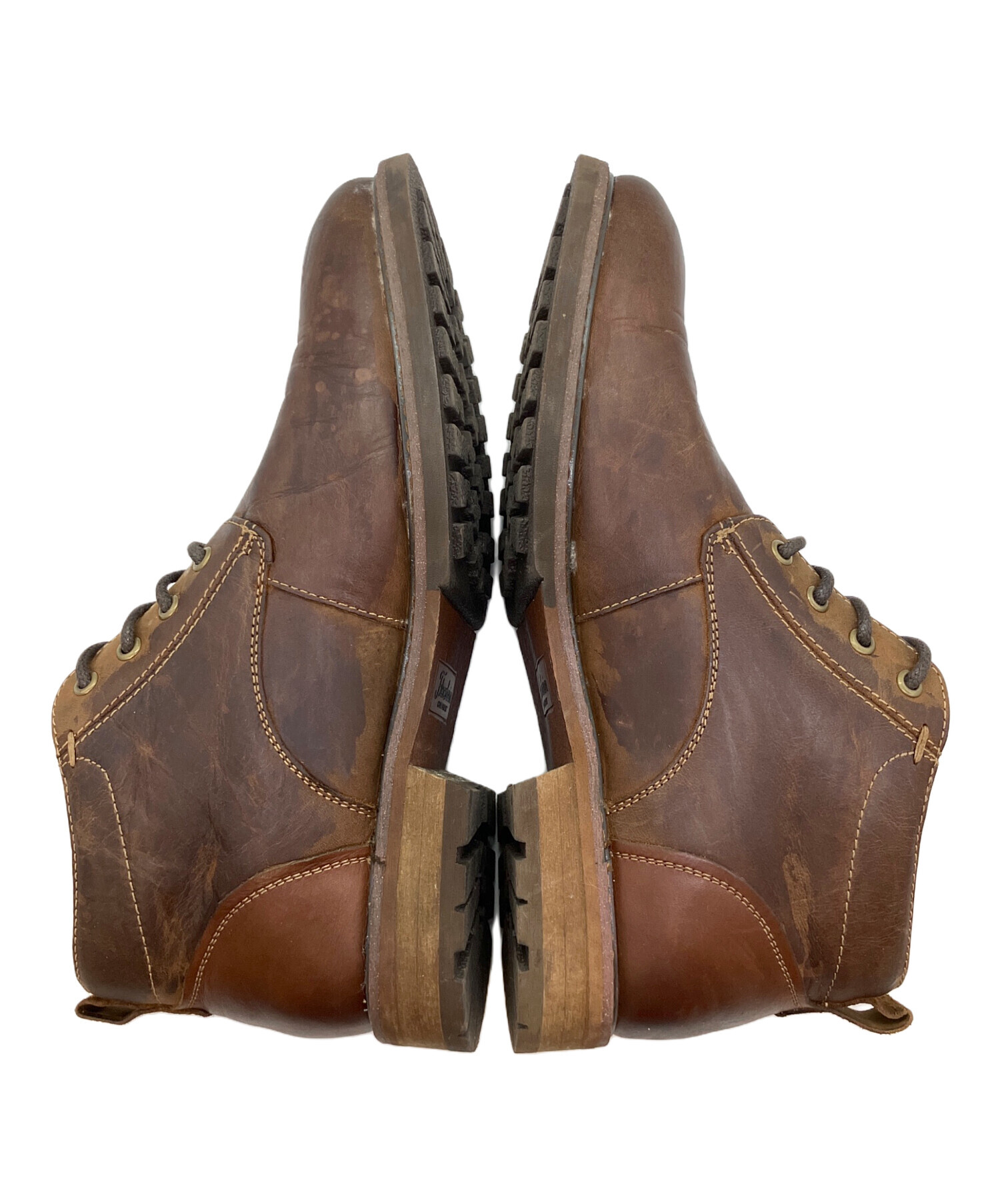 中古・古着通販】Florsheim (フローシャイム) レザーブーツ ブラウン