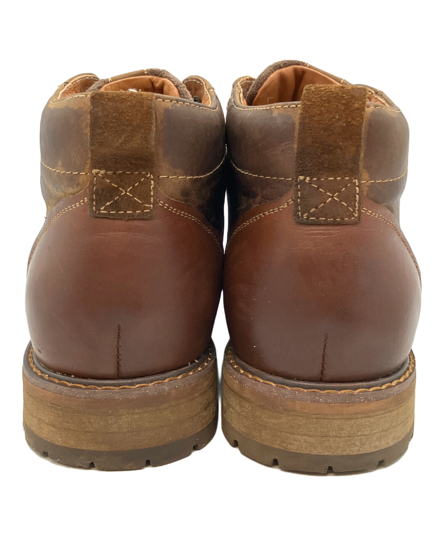 中古・古着通販】Florsheim (フローシャイム) レザーブーツ ブラウン