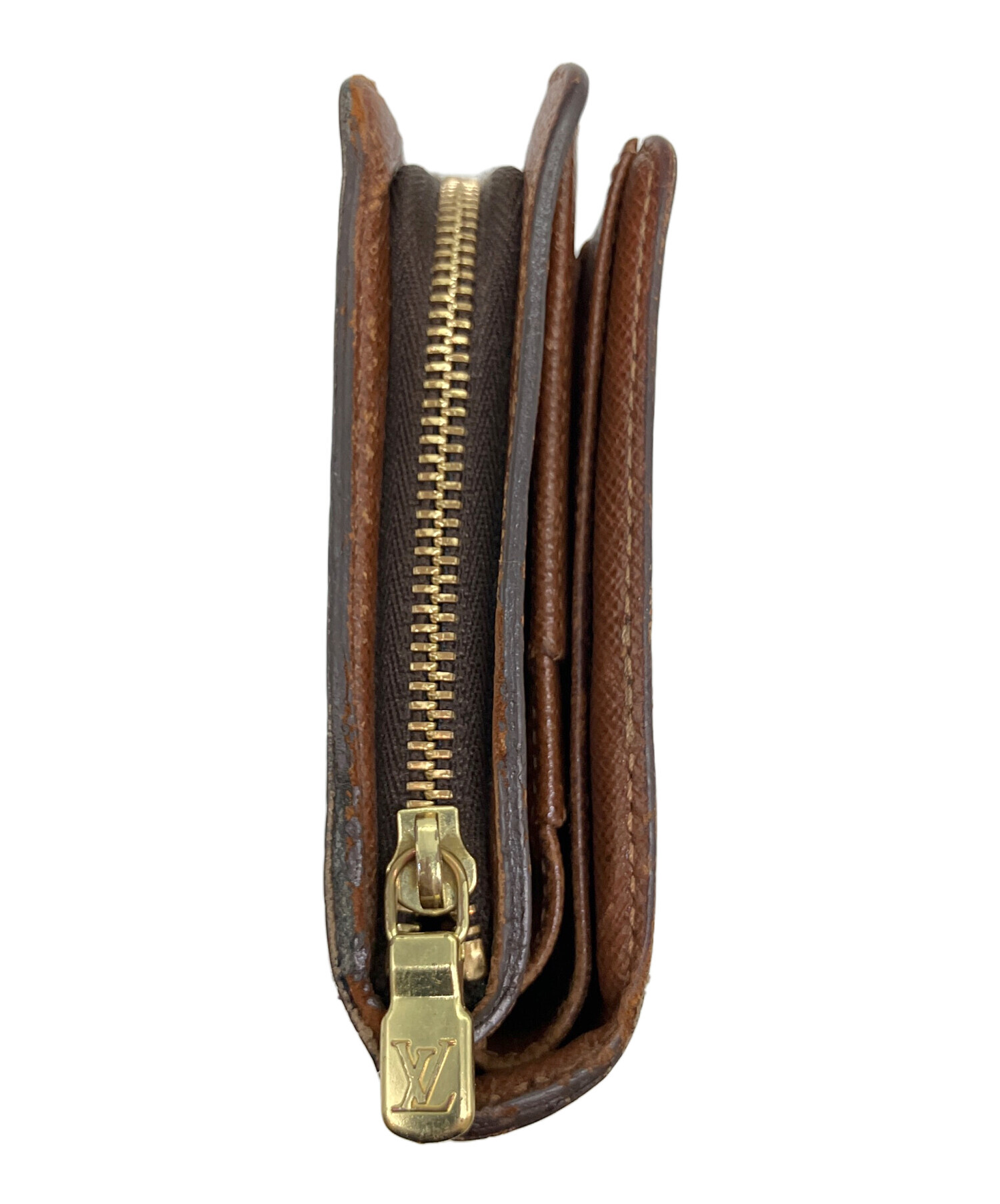 本日限り！新品未使用 ルイヴィトン ポルトパピエ ジップ 財布 正規保証2835 中古・古着通販】LOUIS VUITTON (ルイ ヴィトン) モノグラム