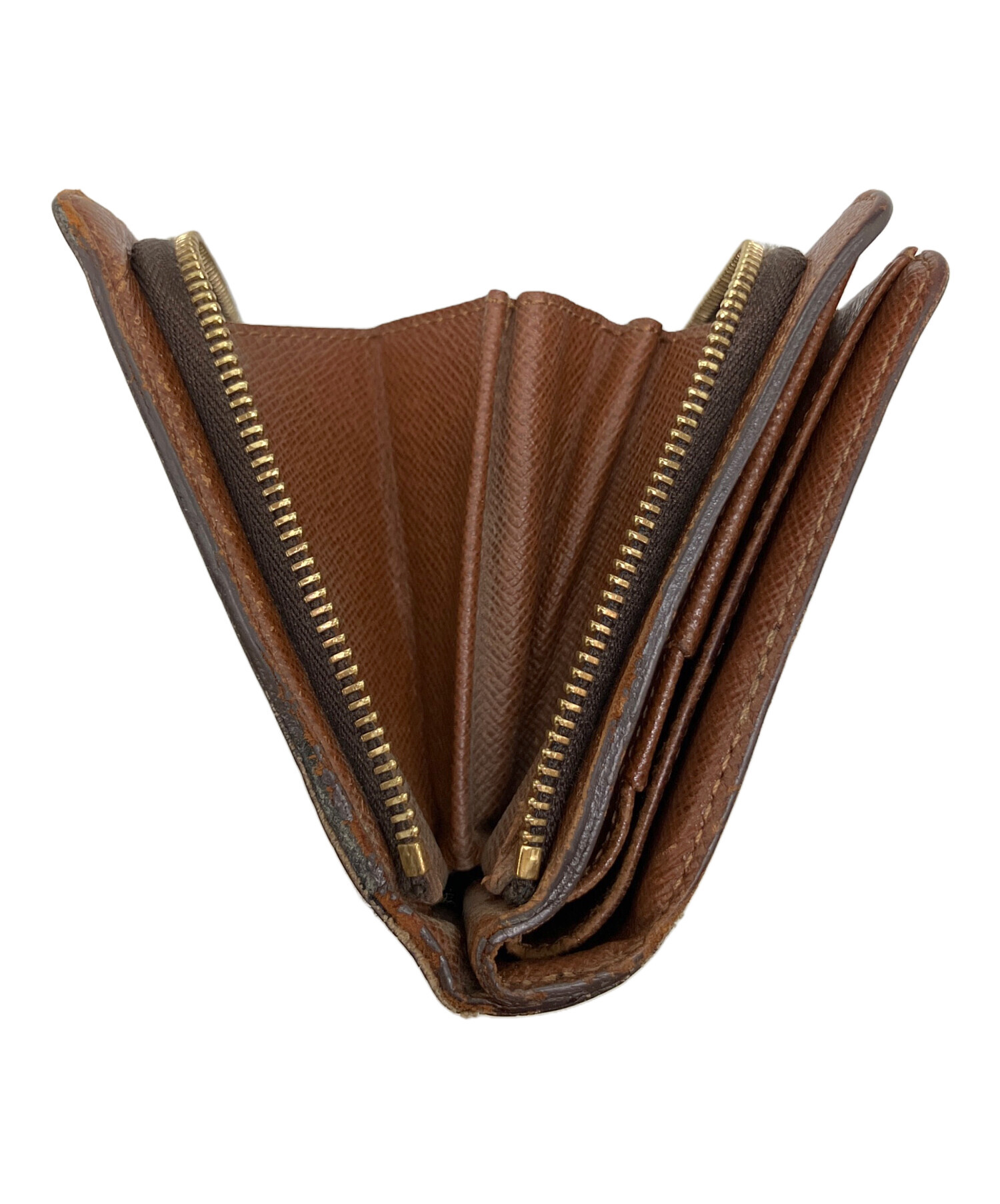 本日限り！新品未使用 ルイヴィトン ポルトパピエ ジップ 財布 正規保証2835 中古・古着通販】LOUIS VUITTON (ルイ ヴィトン) モノグラム