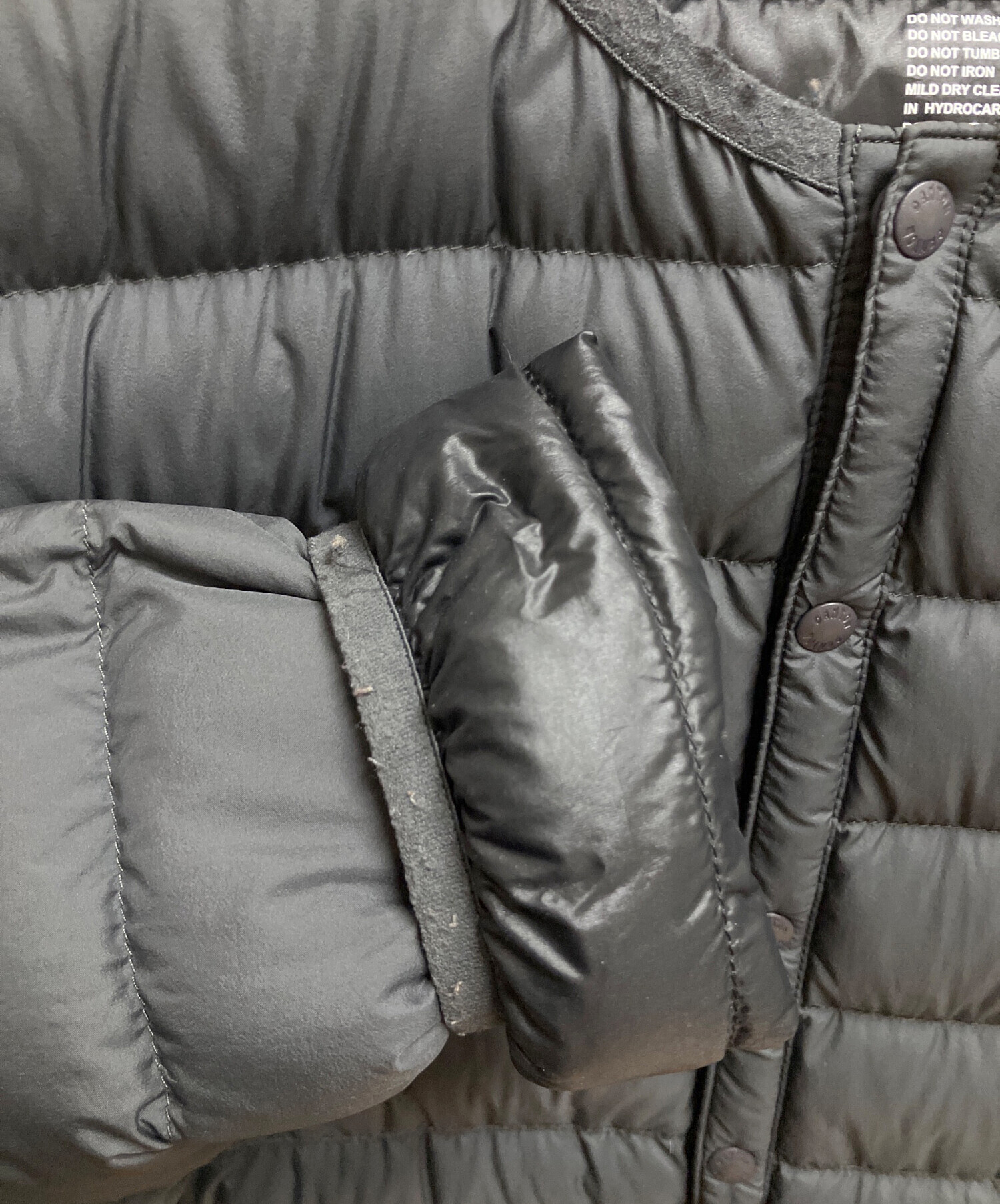 ダントン　インナーダウンジャケット　グレー 中古・古着通販】DANTON (ダントン) インナーダウンジャケット グレー