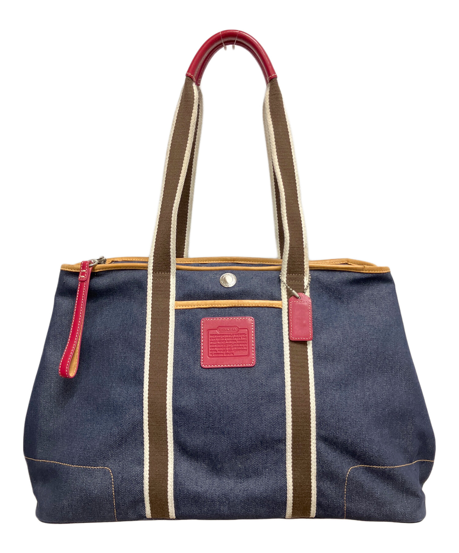 中古・古着通販】COACH (コーチ) トートバッグ インディゴ｜ブランド