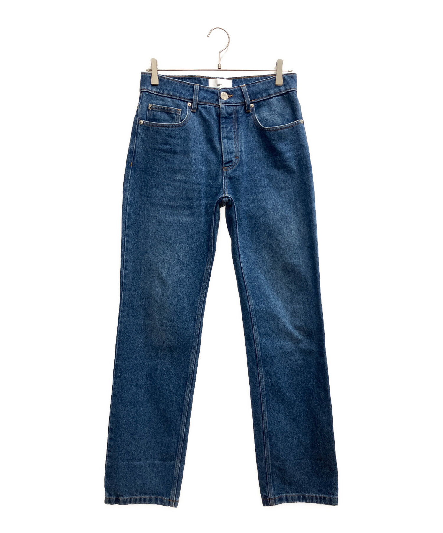 中古・古着通販】ami (アミ) デニムパンツ インディゴ サイズ:SIZE 26