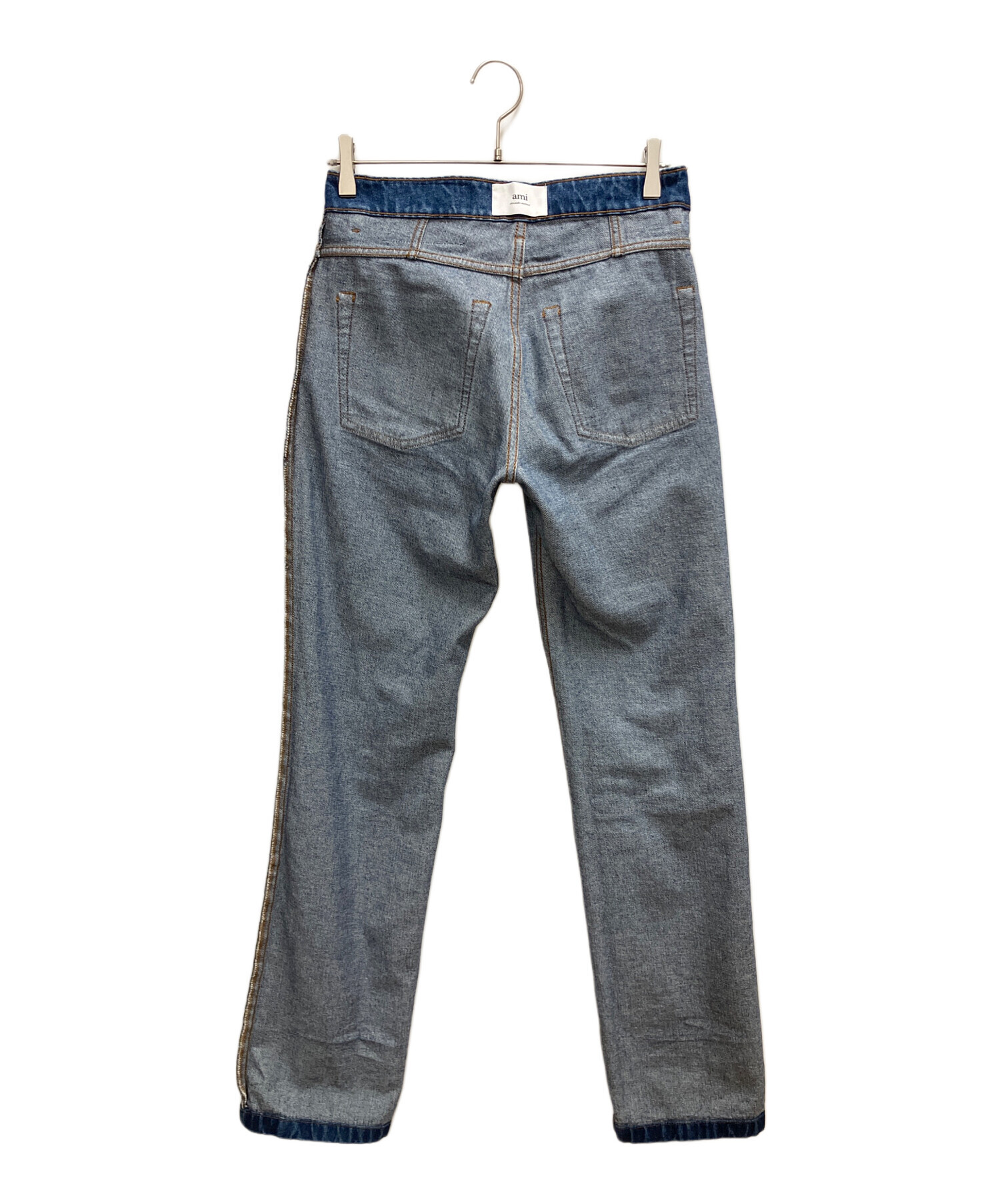 中古・古着通販】ami (アミ) デニムパンツ インディゴ サイズ:SIZE 26