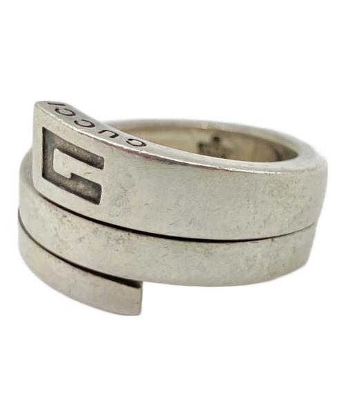 中古・古着通販】GUCCI (グッチ) スパイラルリング シルバー サイズ:15