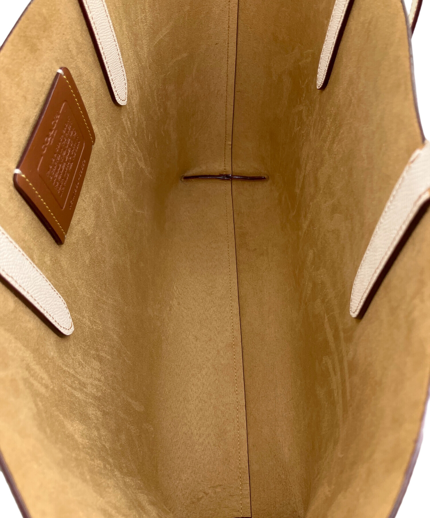 中古・古着通販】COACH (コーチ) レキシー トートバッグ ホワイト 