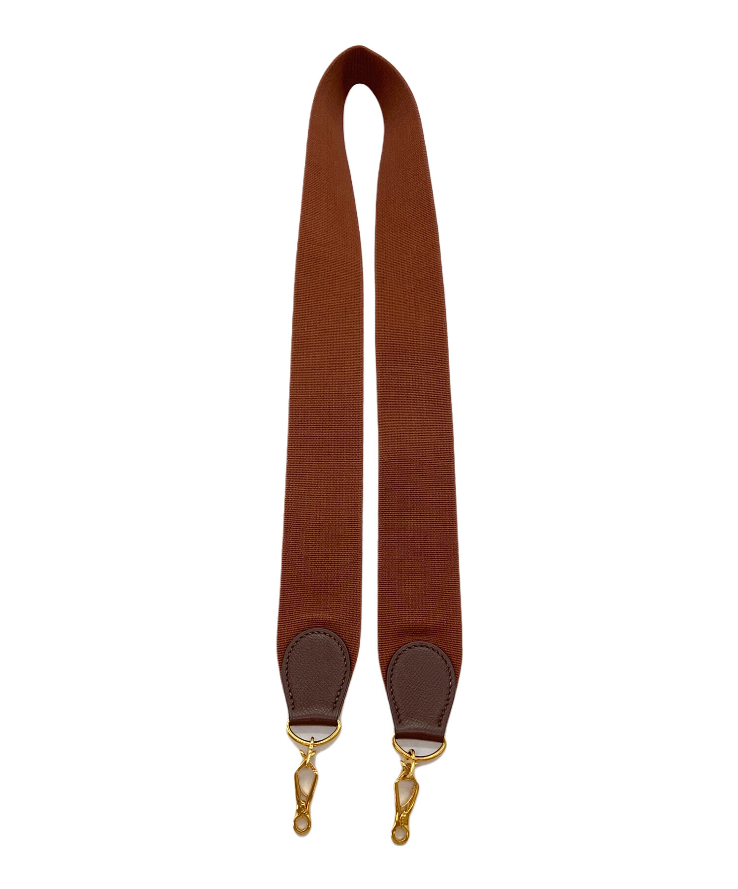 中古・古着通販】HERMES (エルメス) ショルダーストラップ ブラウン 
