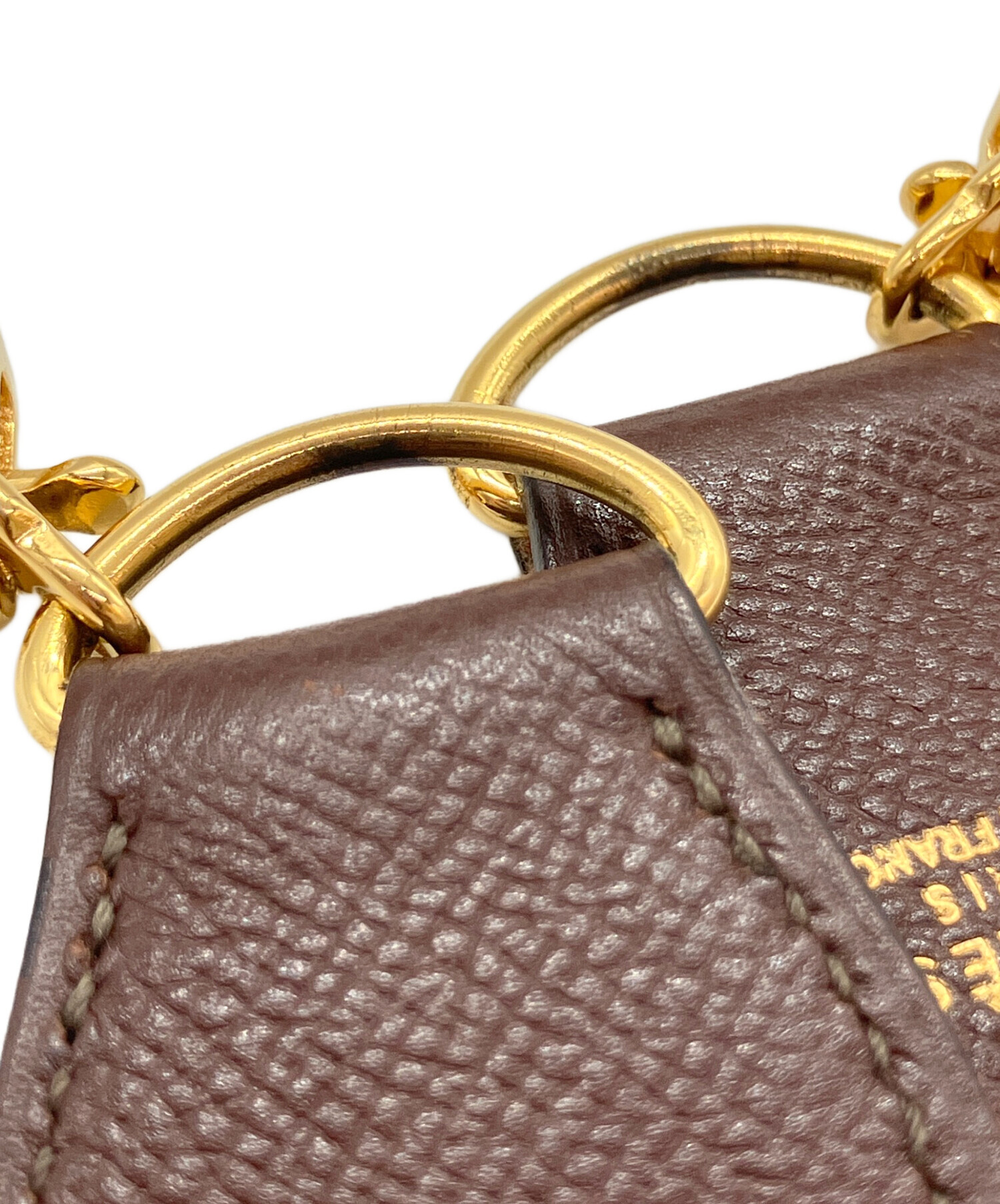 中古・古着通販】HERMES (エルメス) ショルダーストラップ ブラウン