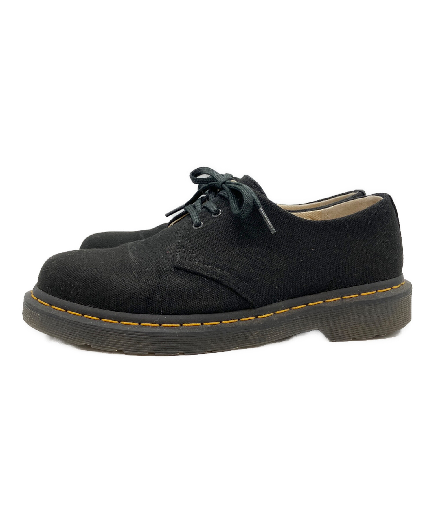 Dr. Martens ドクターマーチン　オールブラックUKサイズ8 Dr.Martens ドクターマーチン オールブラック8ホールブーツ サイズ8