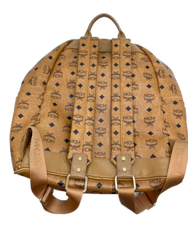 中古・古着通販】MCM (エムシーエム) リュック ブラウン｜ブランド
