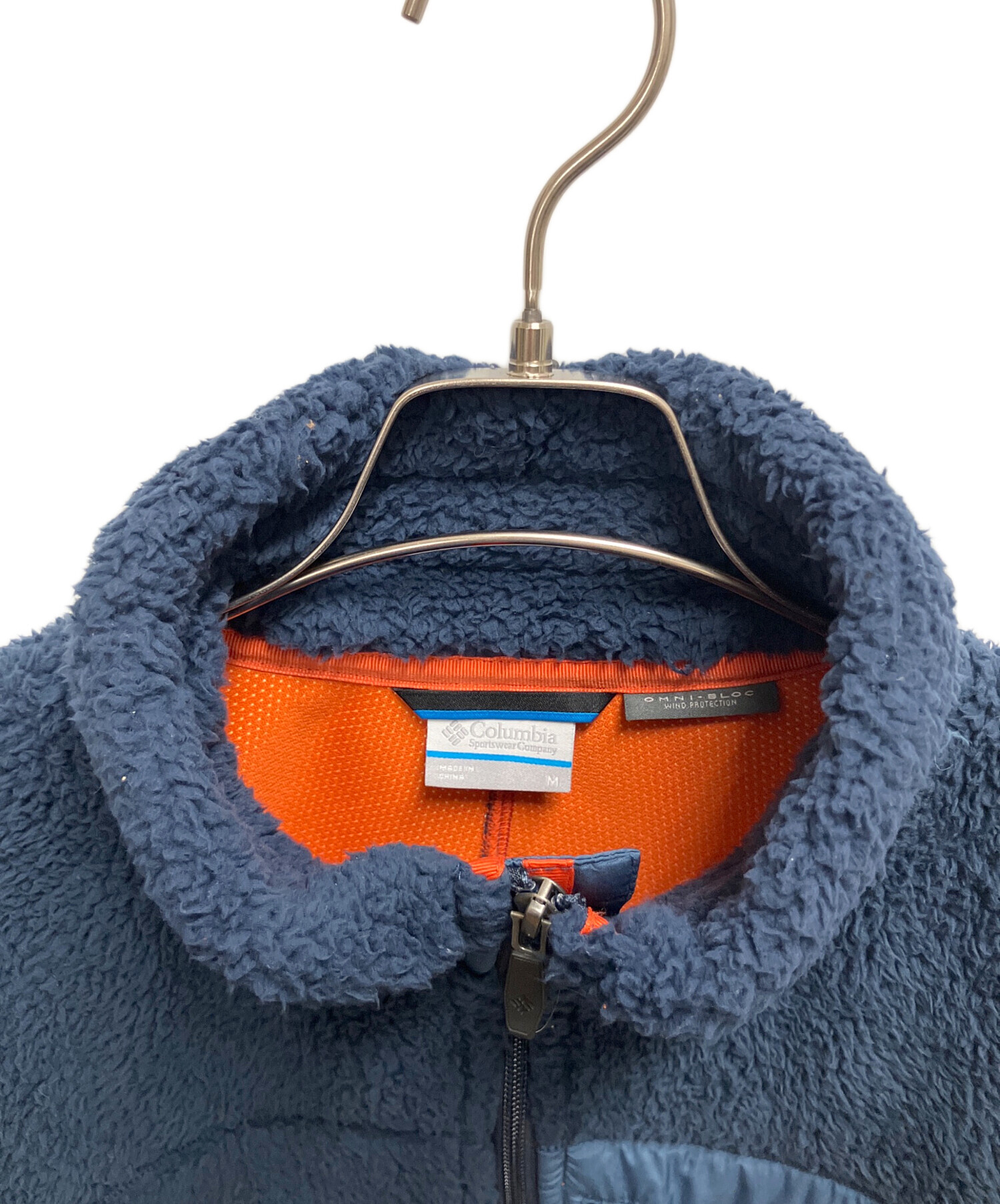 中古・古着通販】Columbia (コロンビア) フリースジャケット ネイビー