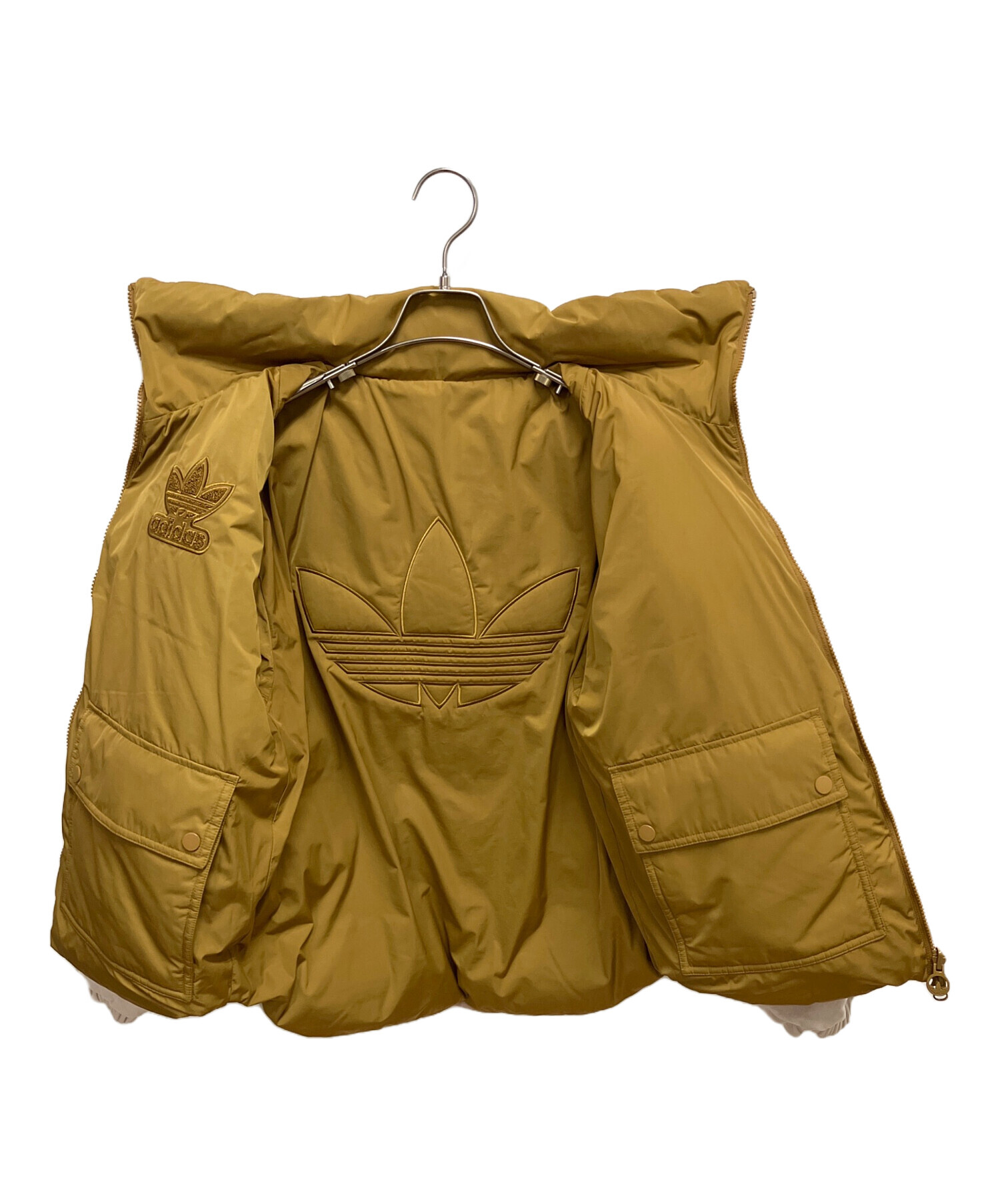 中古・古着通販】adidas (アディダス) W JKT DOWN REV ベージュ サイズ 