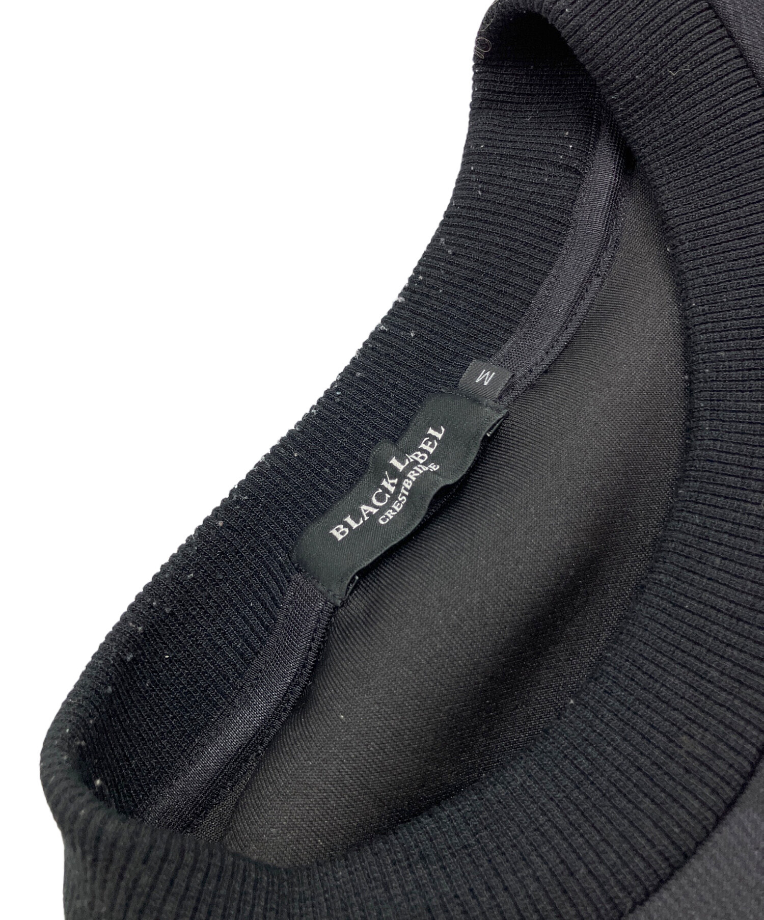 BLACKLABEL CRESTBRIDGE スウェット エンボスチェックグラフィックスウェットシャツ