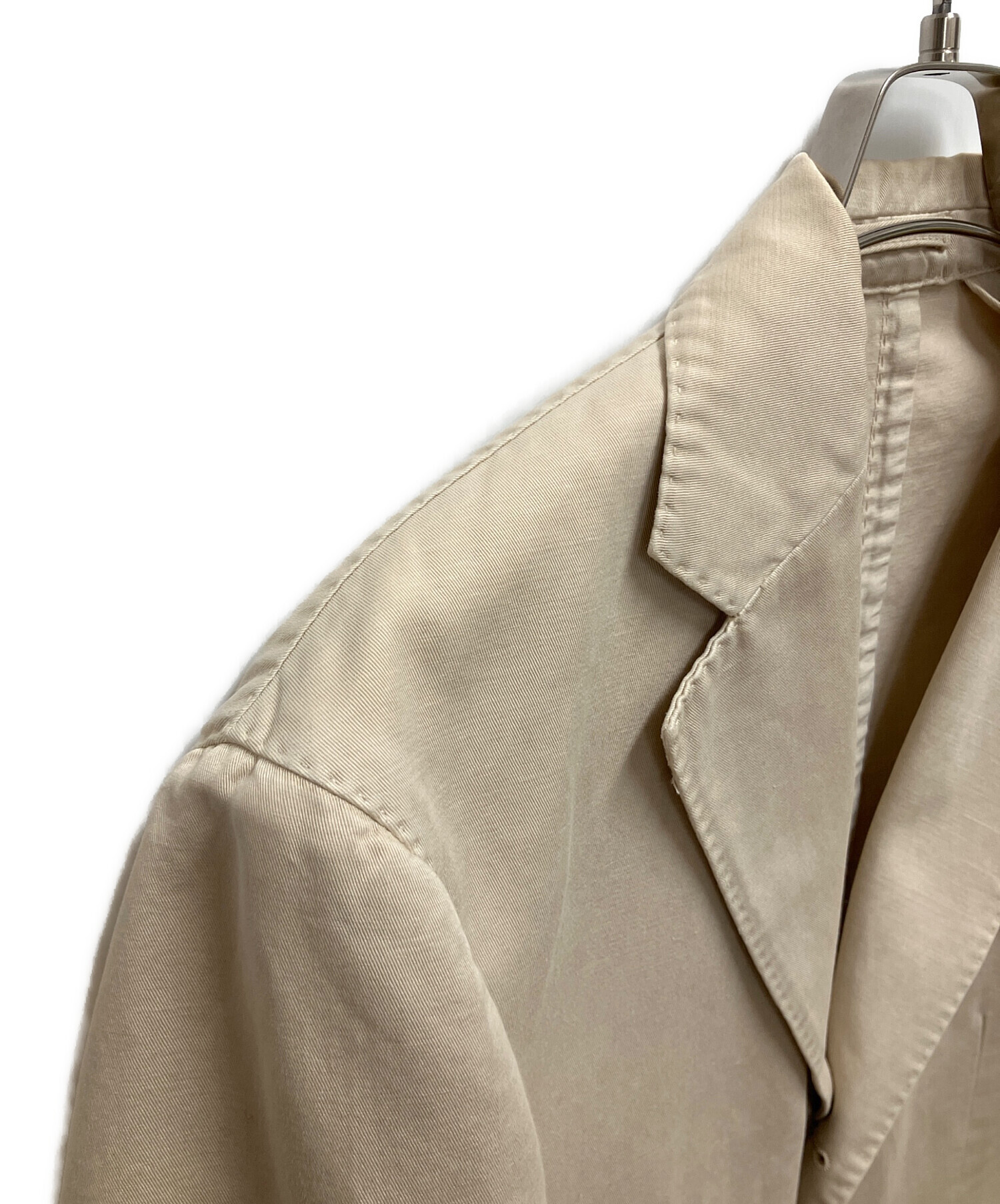 RTM 品　LARDINI ベージュ テーラードジャケット 中古・古着通販】LARDINI (ラルディーニ) テーラードジャケット