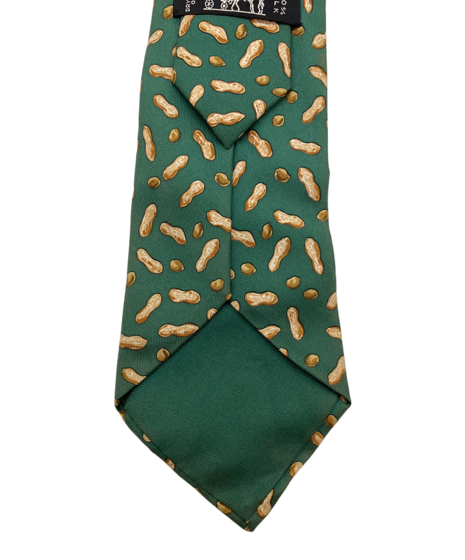 中古・古着通販】HERMES (エルメス) ネクタイ グリーン サイズ