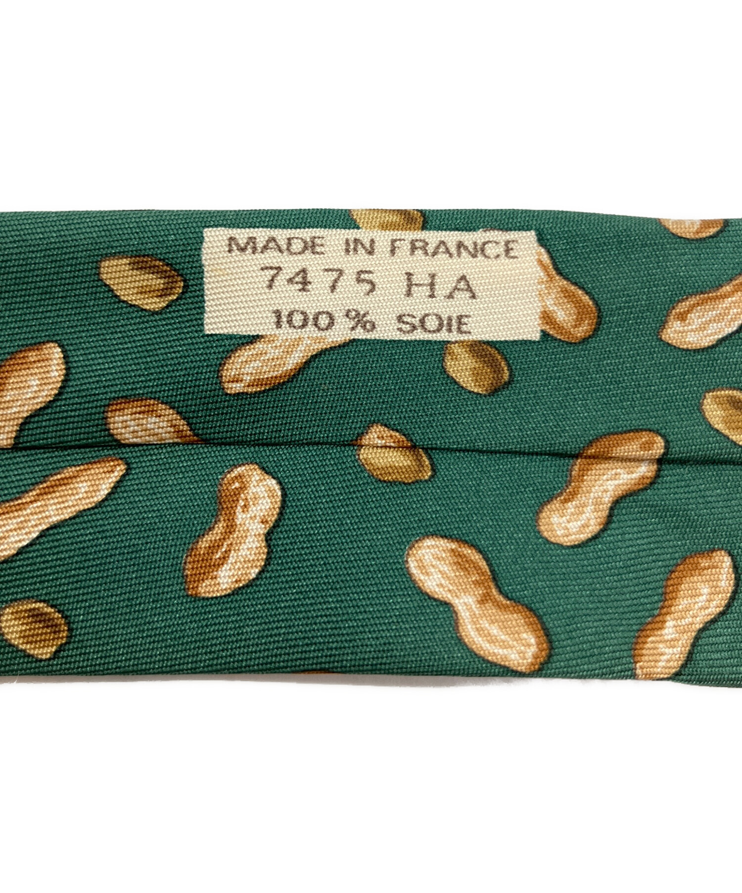 中古・古着通販】HERMES (エルメス) ネクタイ グリーン サイズ