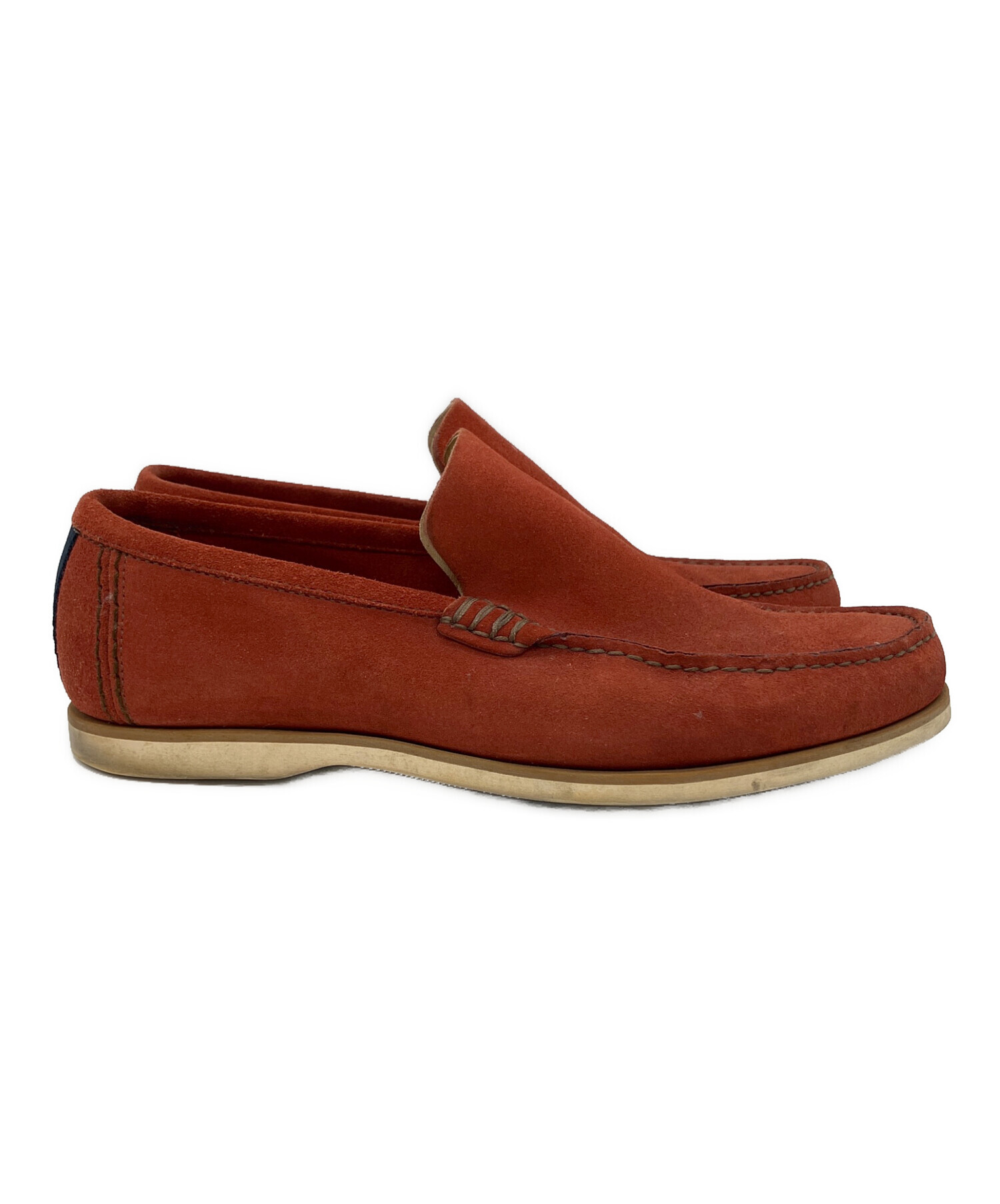 中古・古着通販】GUCCI (グッチ) スエードスリッポン ブラウン サイズ 