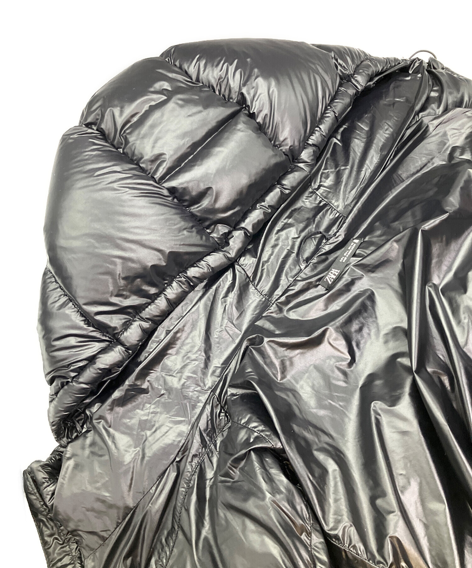 中古・古着通販】ZARA (ザラ) ダウンジャケット ブラック サイズ:SIZE 