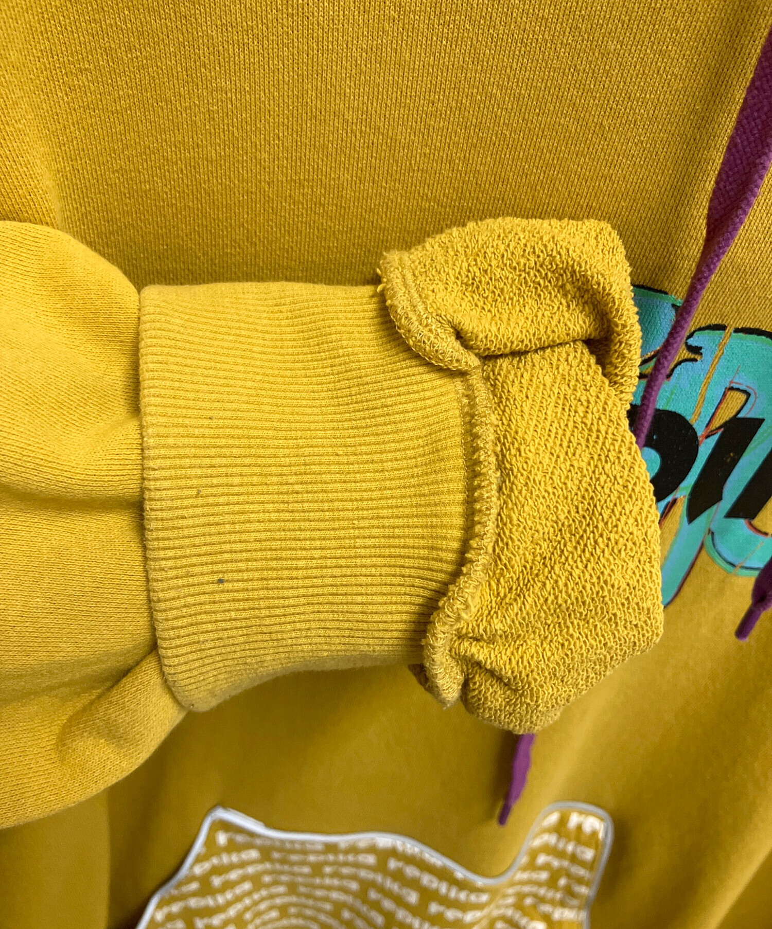 Vaundy パーカー 黄色 中古・古着通販】VAUNDY (バウンディー) パーカー イエロー サイズ