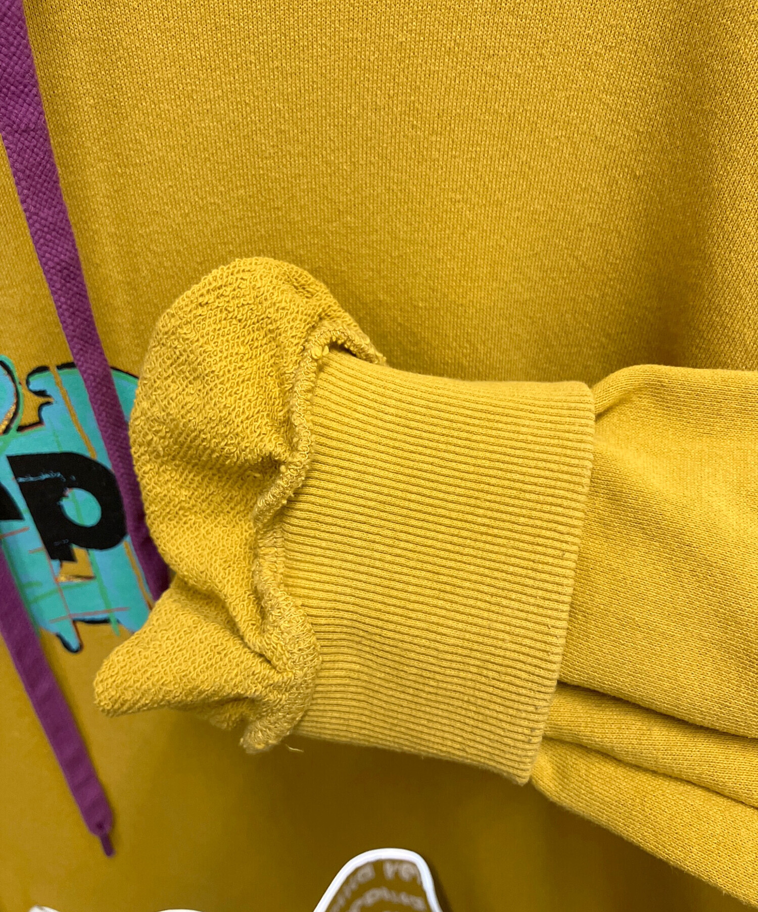 中古・古着通販】VAUNDY (バウンディー) パーカー イエロー サイズ