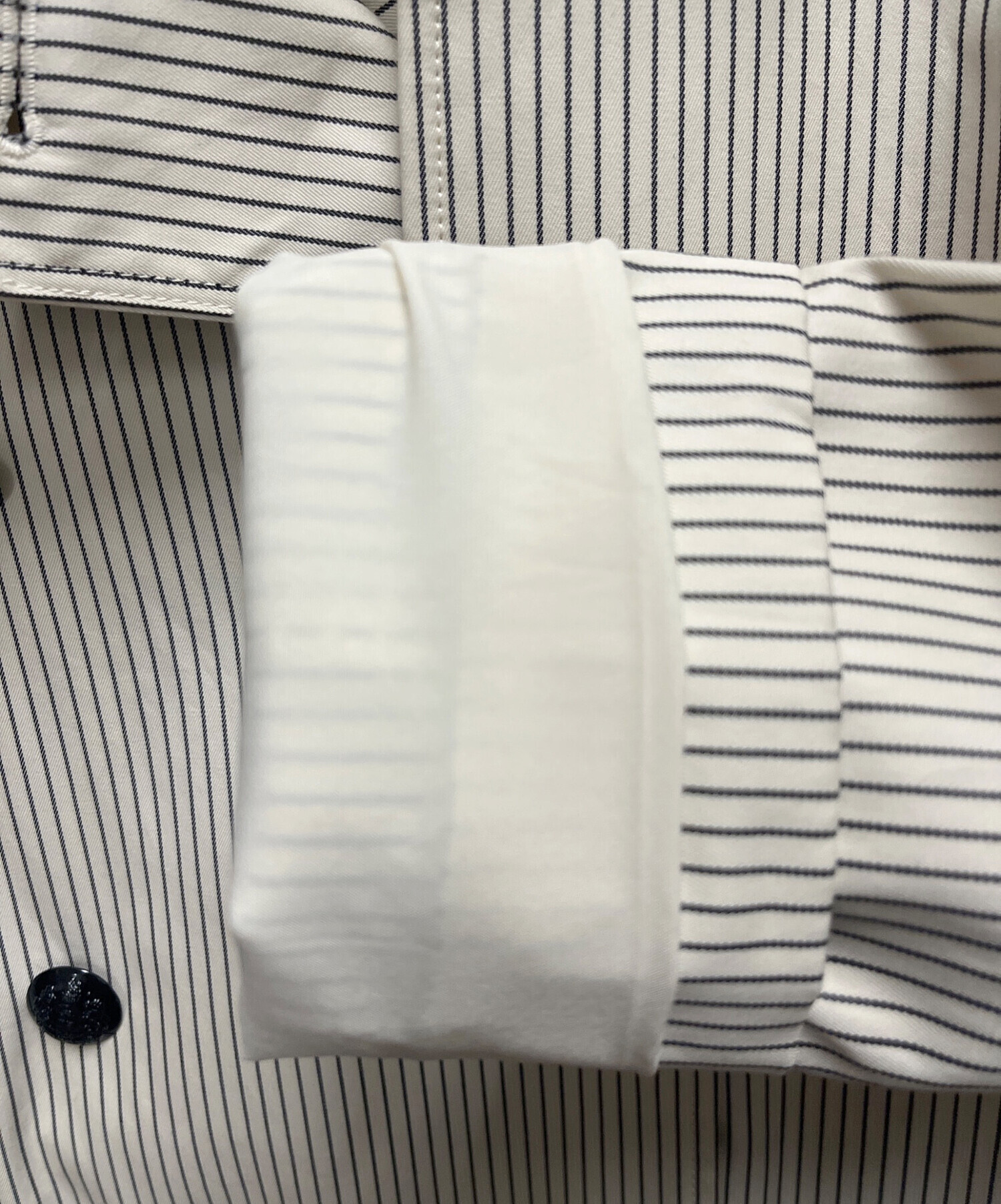 Ralph Lauren ホワイトデニム トレンチジャケット １２号 超激レア品 2WAYツイードレイヤードコート[品番：MKSW0068052]｜RESEXXY