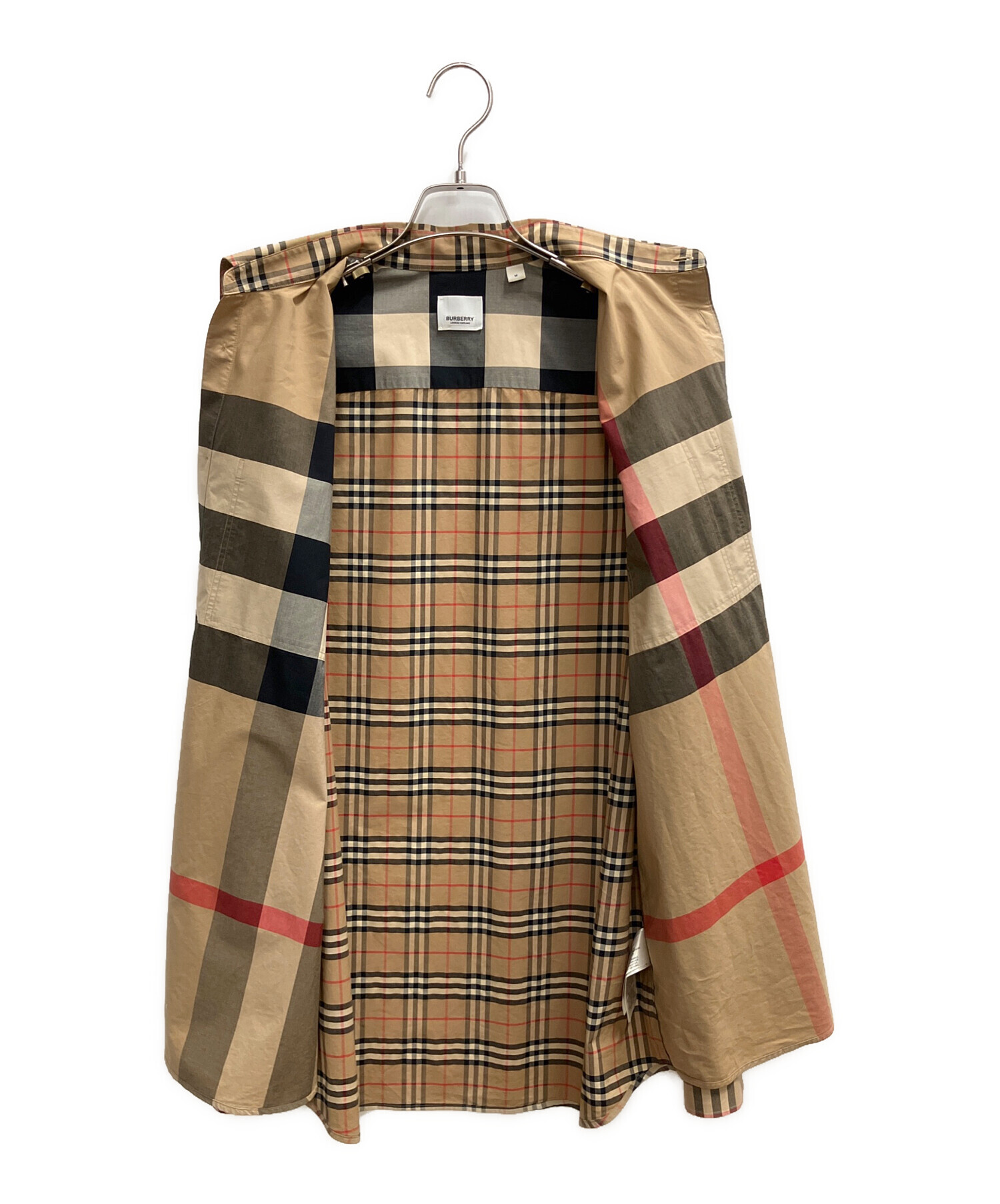 中古・古着通販】BURBERRY (バーバリー) 長袖シャツ ベージュ サイズ