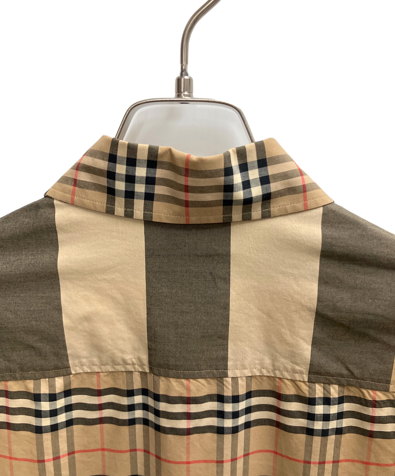中古・古着通販】BURBERRY (バーバリー) 長袖シャツ ベージュ サイズ