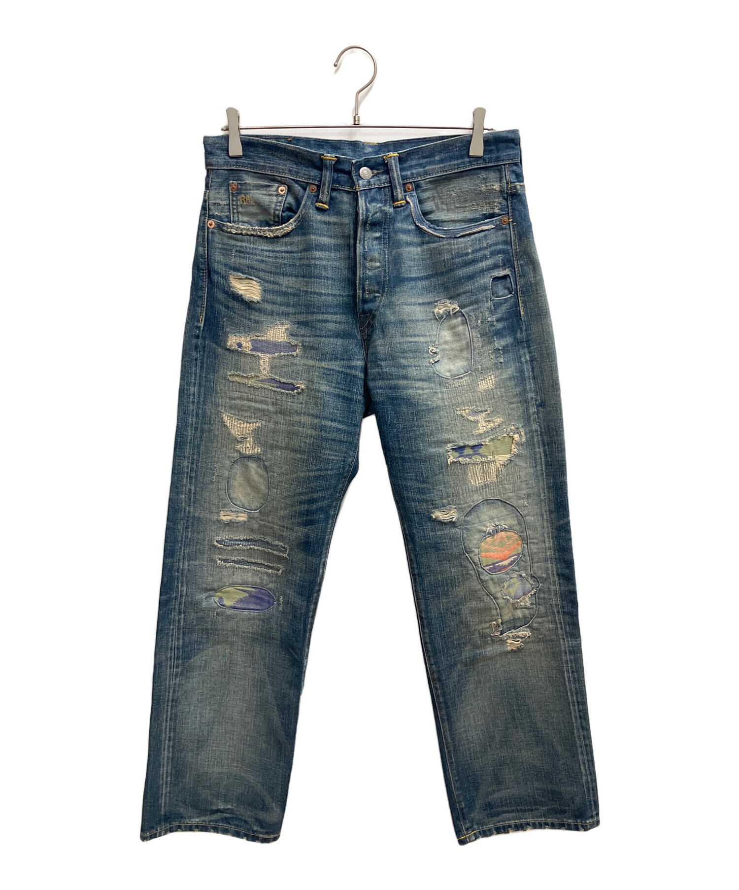 ダブルアールエル デニム ジーンズ W30×L30 USA製 