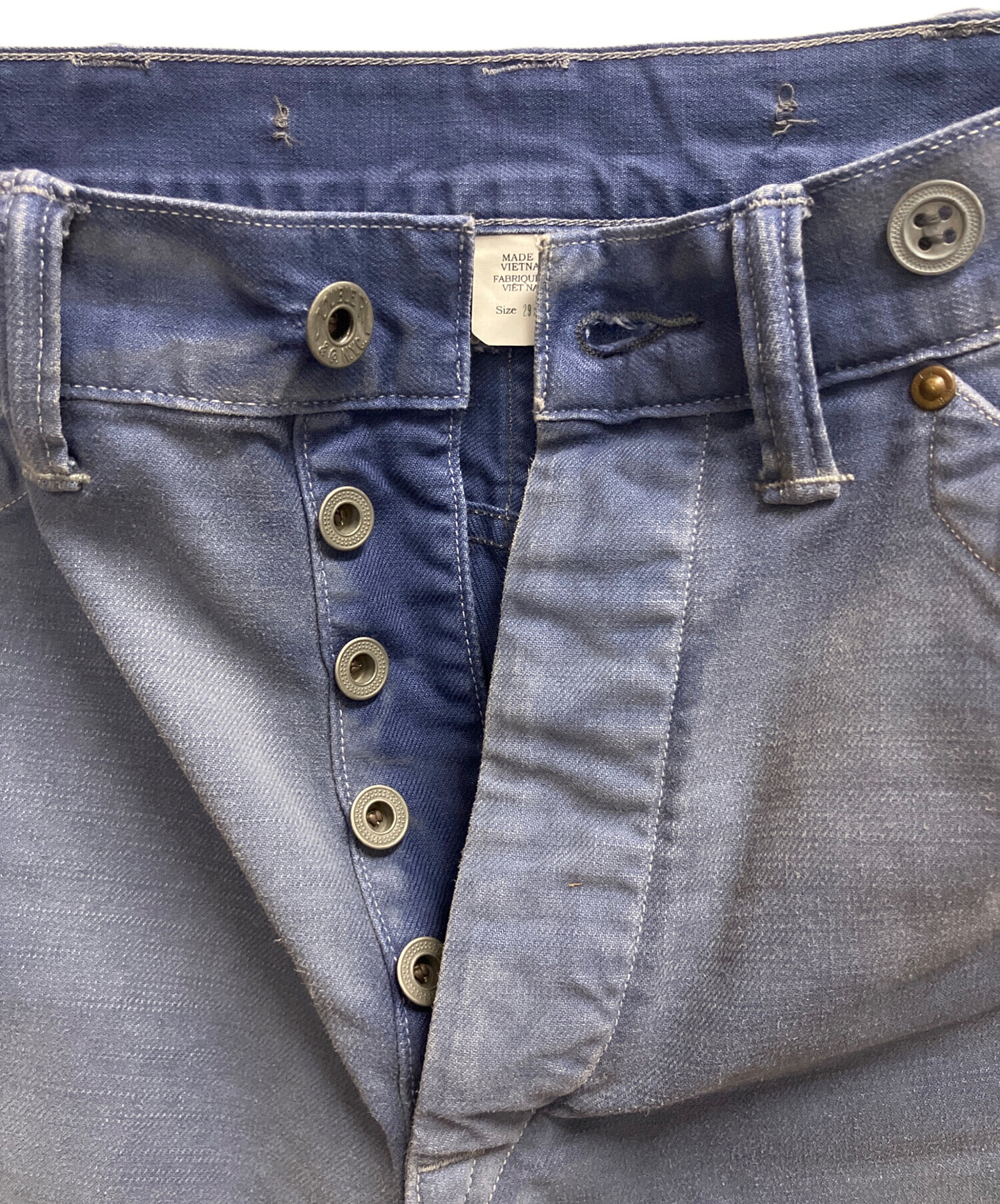 中古・古着通販】RRL (ダブルアールエル) ダブルニーパンツ ネイビー