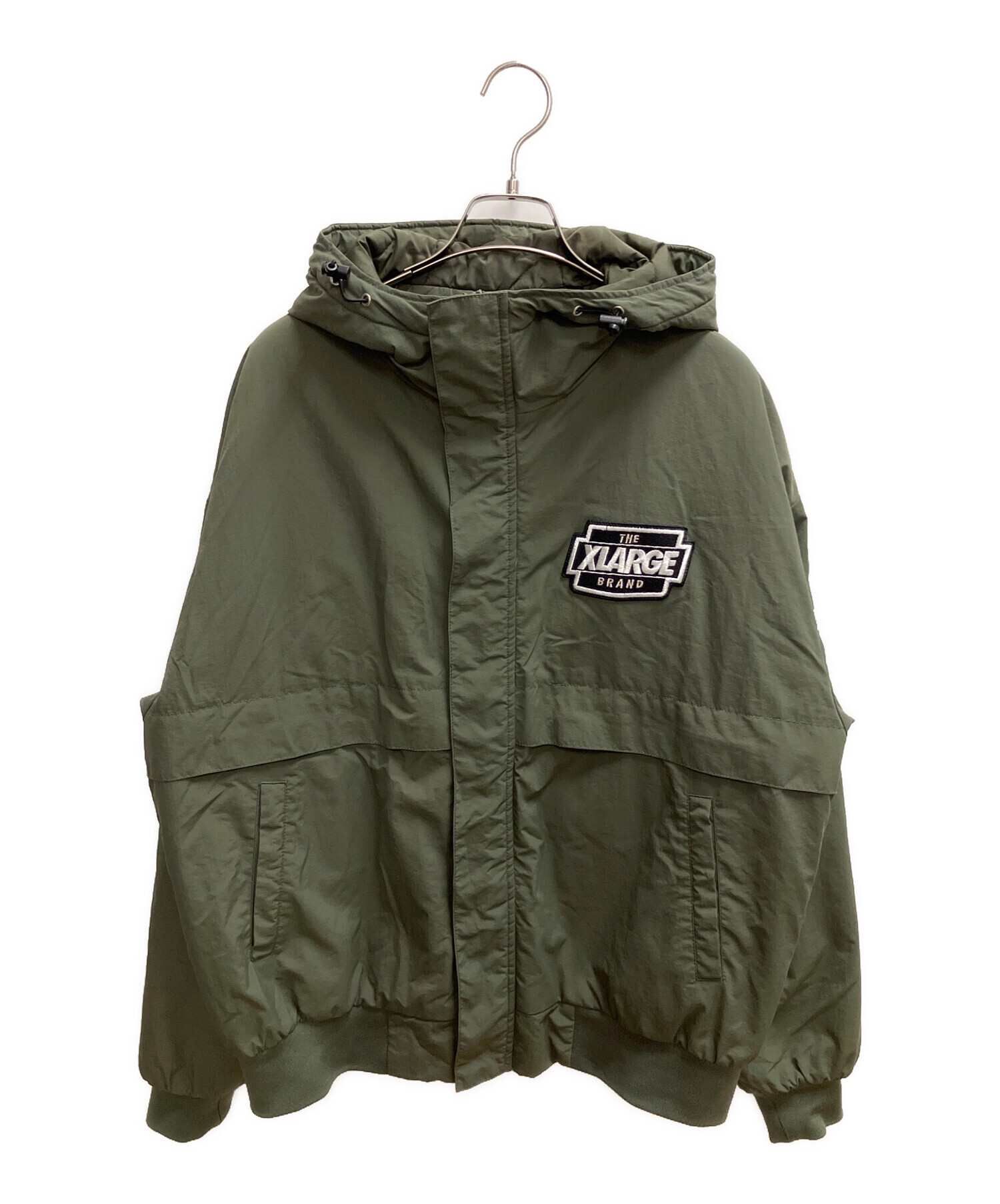 中古・古着通販】X-LARGE (エクストララージ) NYLON PUFFER JACKET